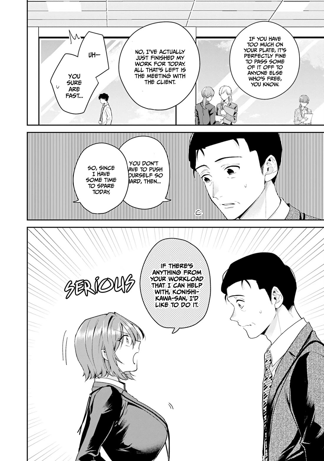 Misato-san is a Bit Cold Towards Her Boss Who Pampers Chapter 37 page 6 - Chapter 37