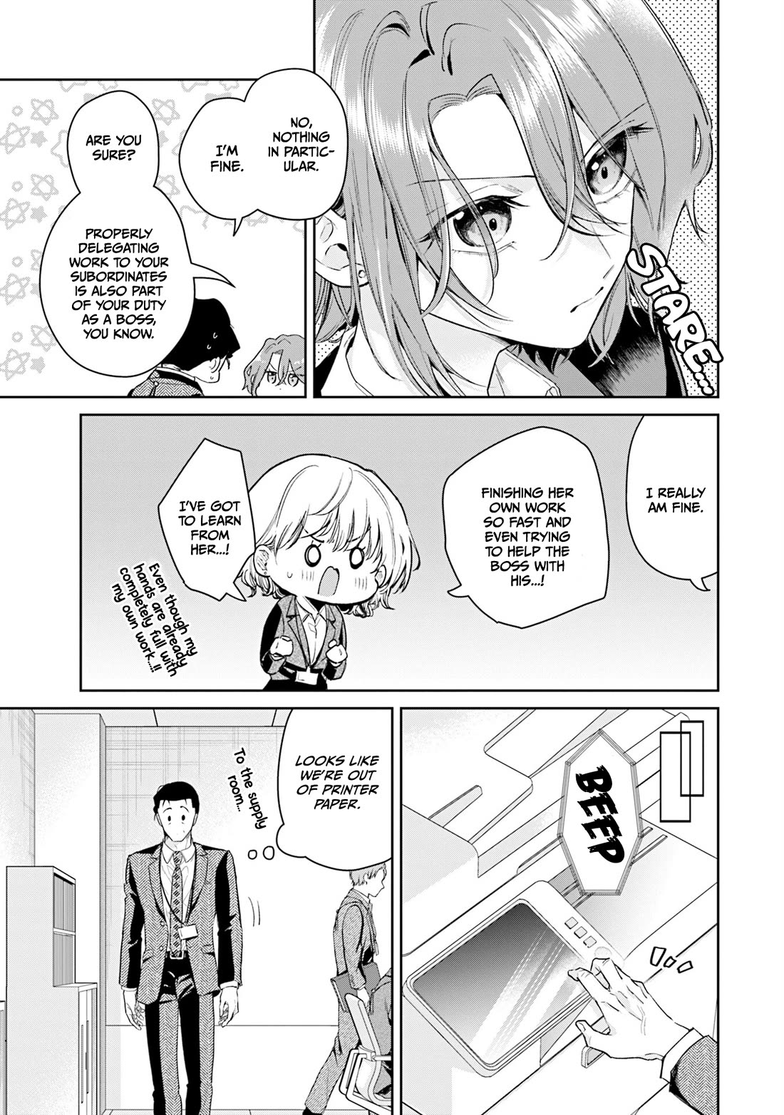 Misato-san is a Bit Cold Towards Her Boss Who Pampers Chapter 37 page 7 - Chapter 37