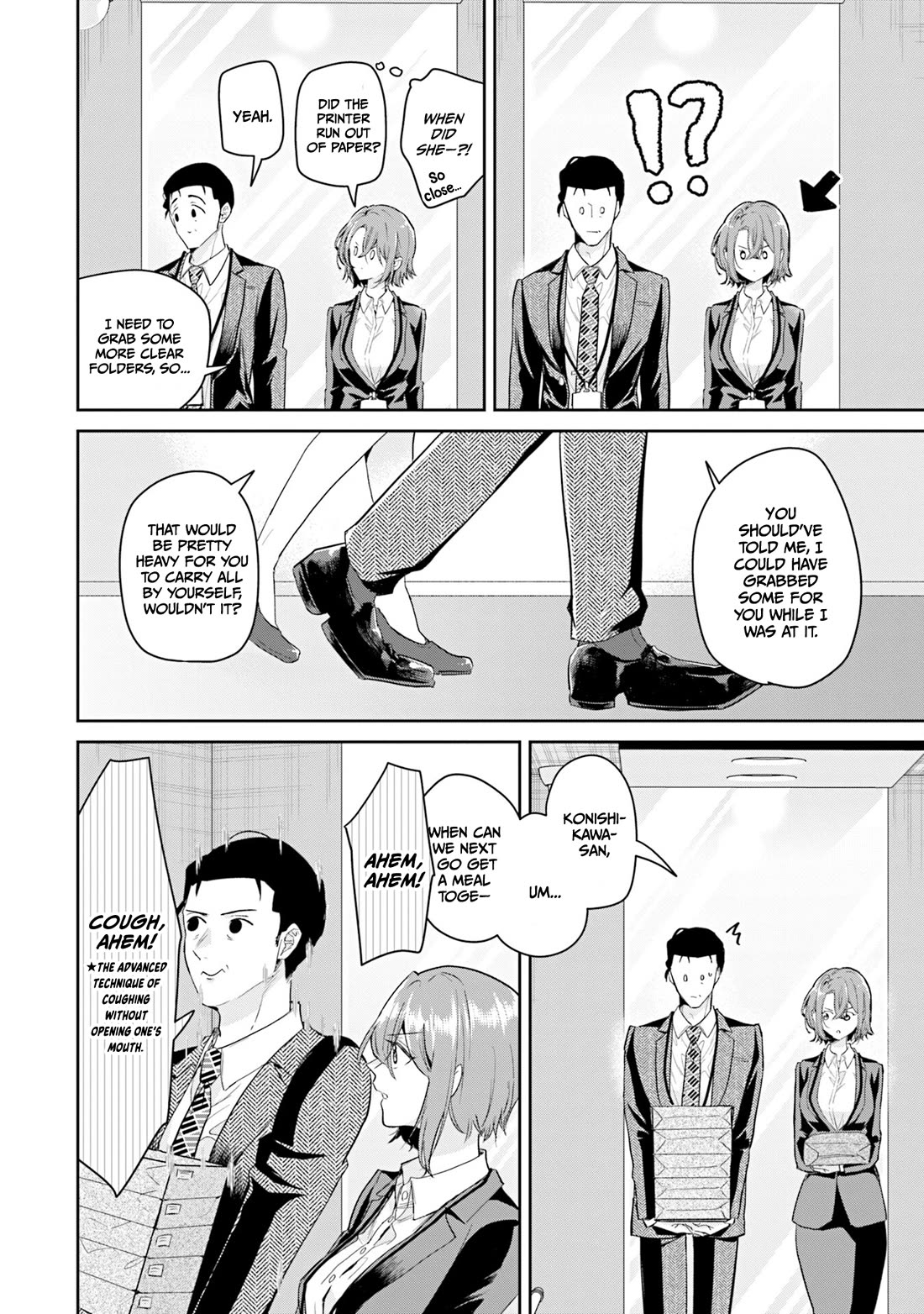 Misato-san is a Bit Cold Towards Her Boss Who Pampers Chapter 37 page 8 - Chapter 37