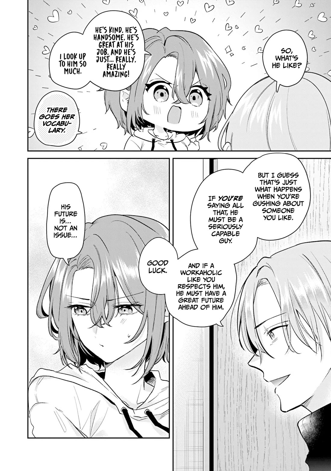 Misato-san is a Bit Cold Towards Her Boss Who Pampers Chapter 39 page 8 - Chapter 39