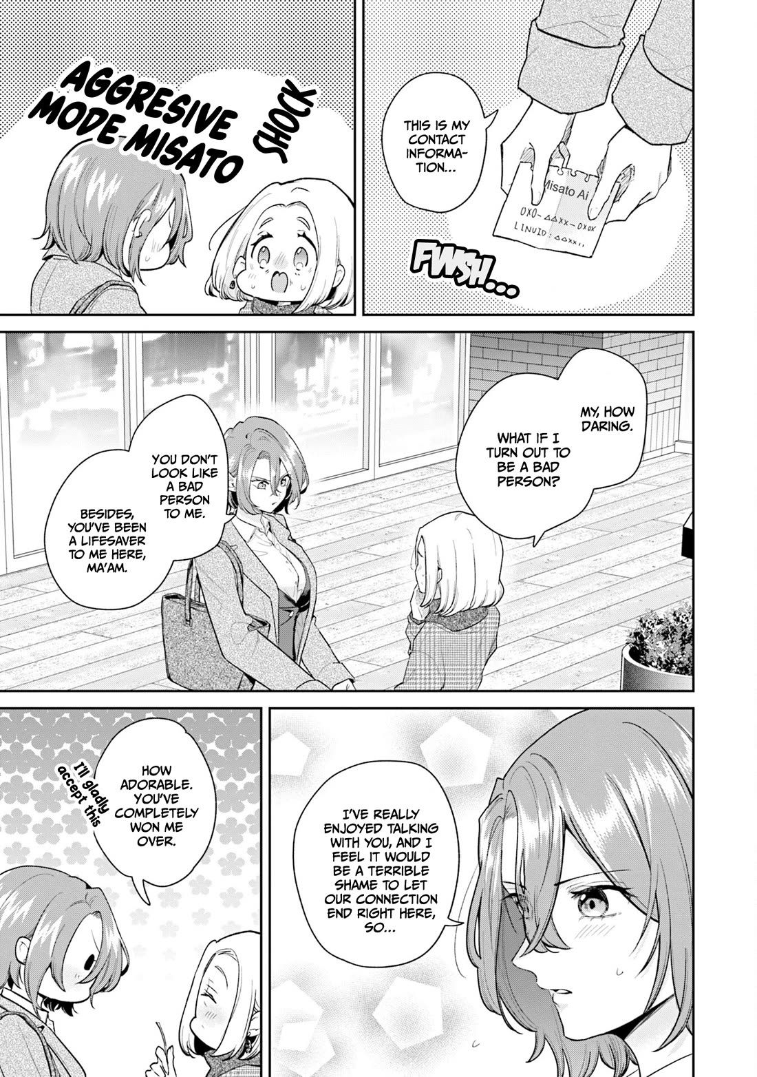 Misato-san is a Bit Cold Towards Her Boss Who Pampers Chapter 40 page 17 - Chapter 40
