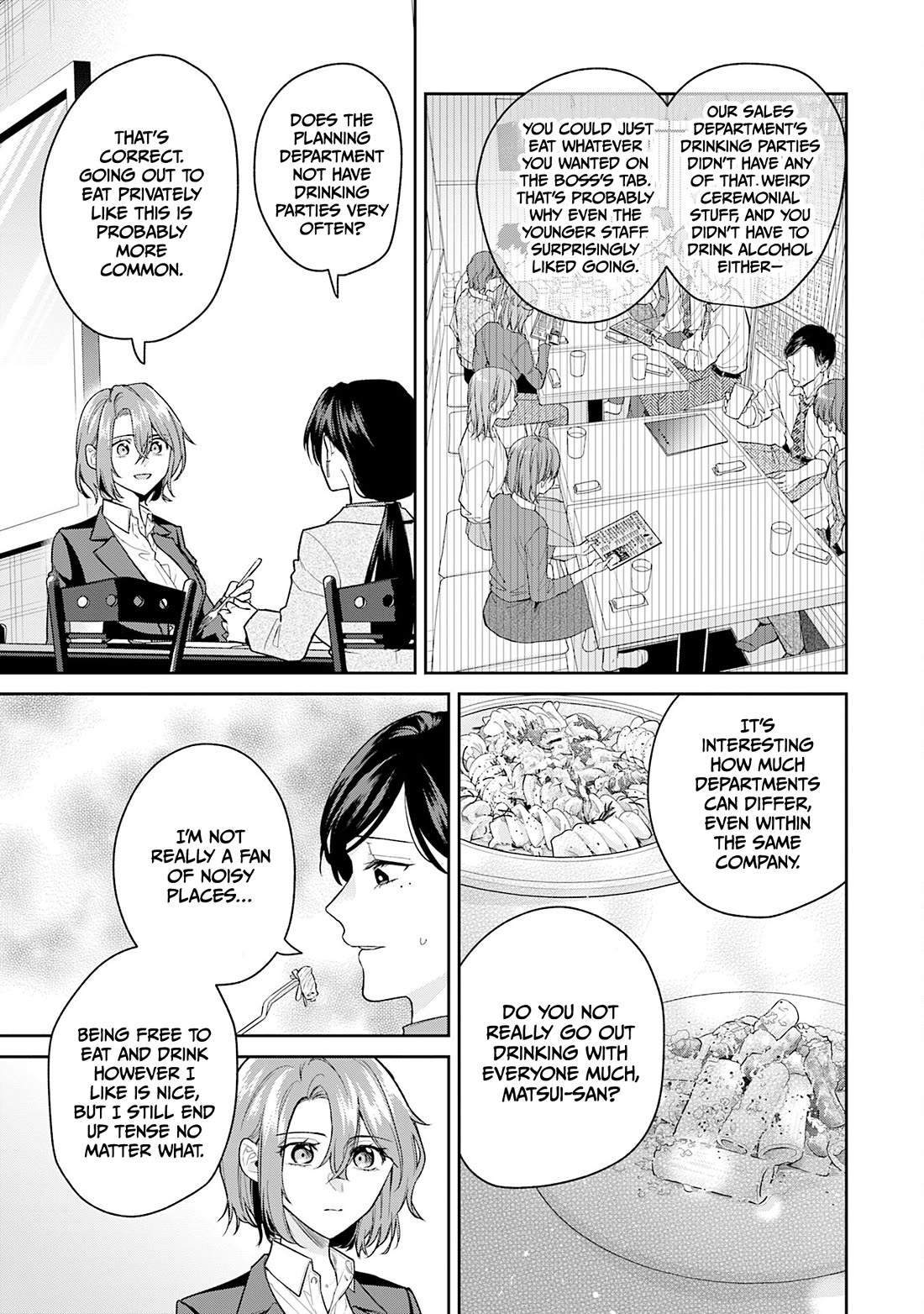 Misato-san is a Bit Cold Towards Her Boss Who Pampers Chapter 42 page 13 - Chapter 42
