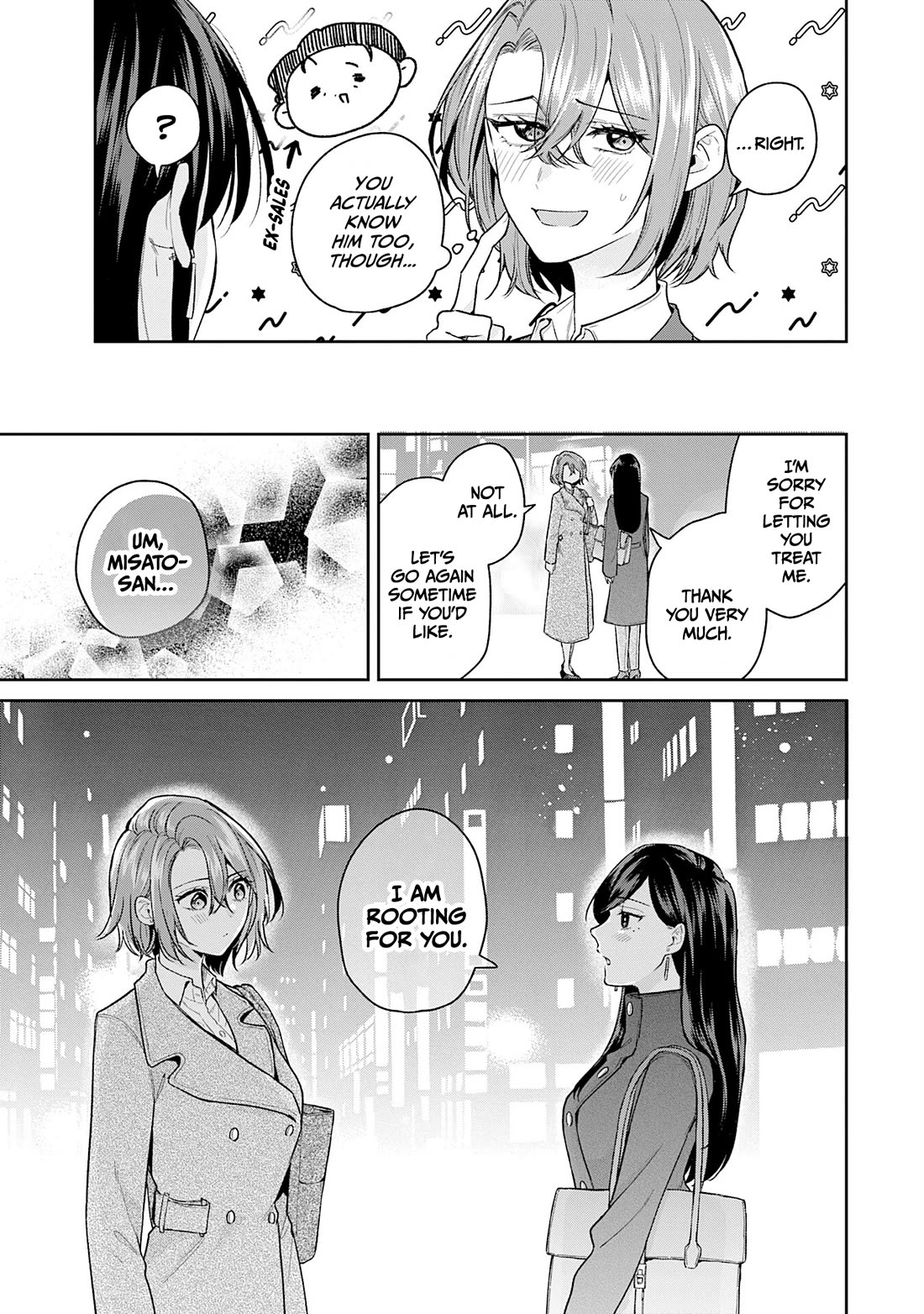 Misato-san is a Bit Cold Towards Her Boss Who Pampers Chapter 42 page 17 - Chapter 42