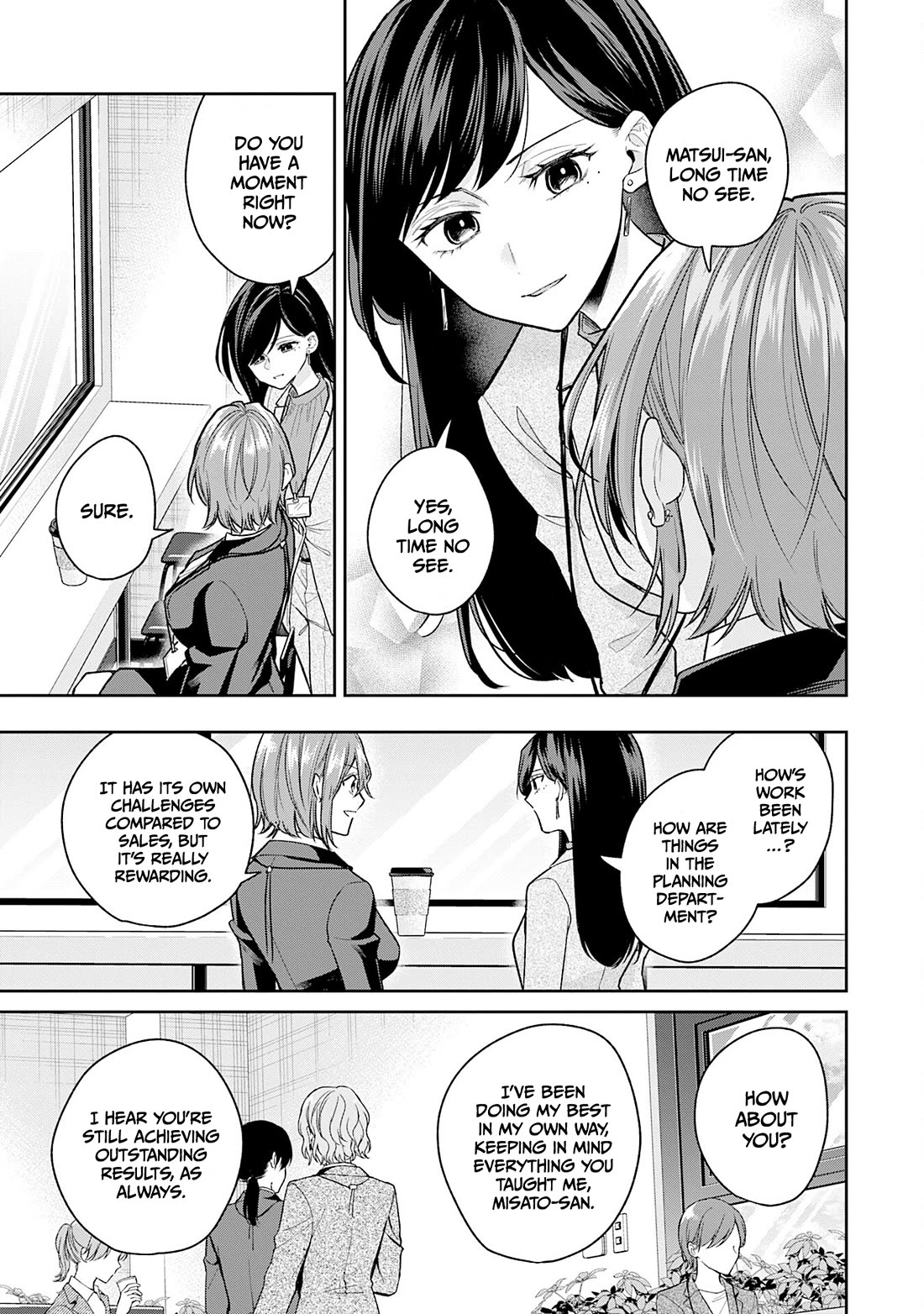 Misato-san is a Bit Cold Towards Her Boss Who Pampers Chapter 42 page 7 - Chapter 42