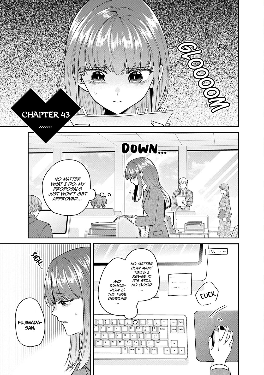 Misato-san is a Bit Cold Towards Her Boss Who Pampers Chapter 43 page 1 - Chapter 43