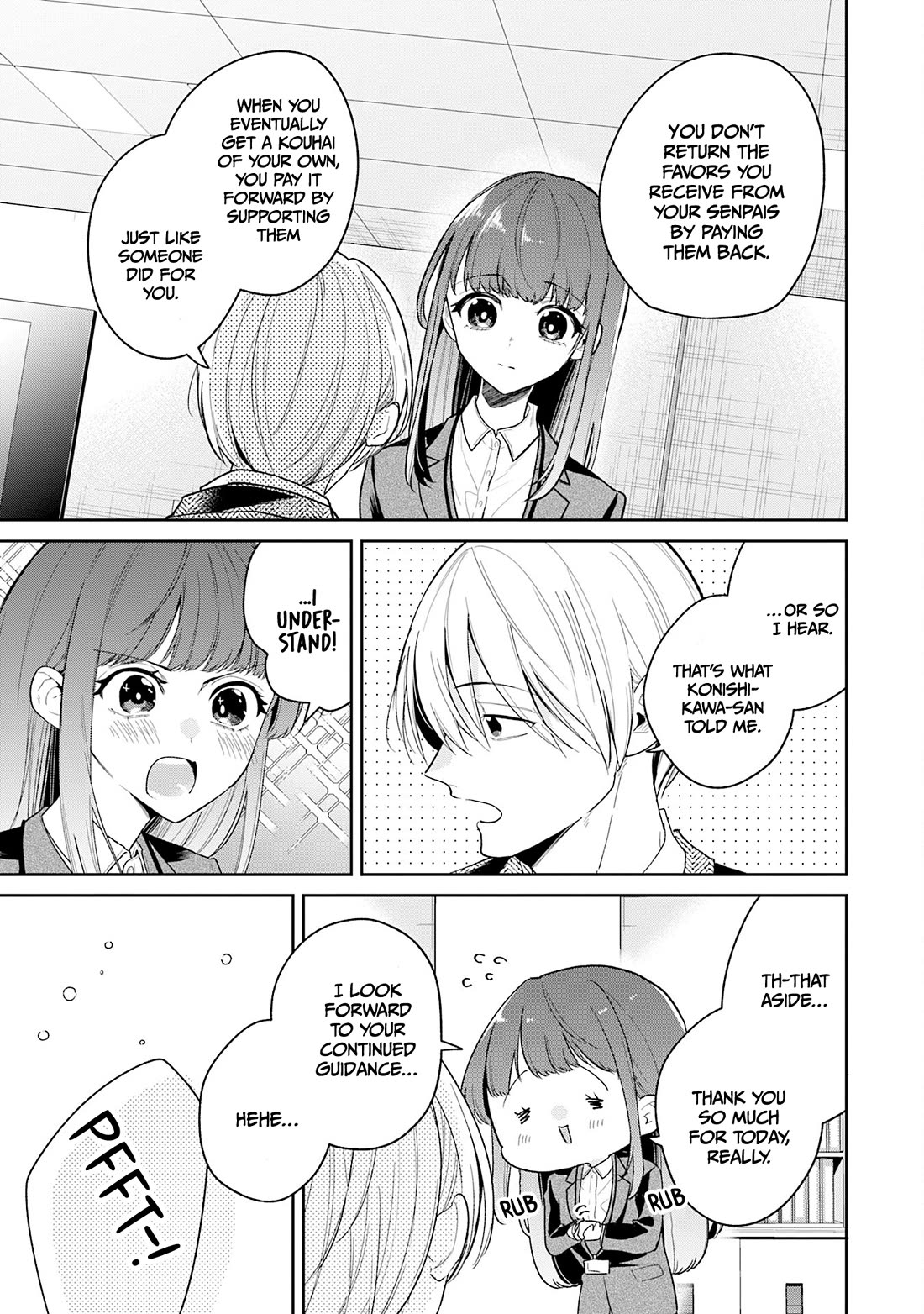 Misato-san is a Bit Cold Towards Her Boss Who Pampers Chapter 43 page 17 - Chapter 43