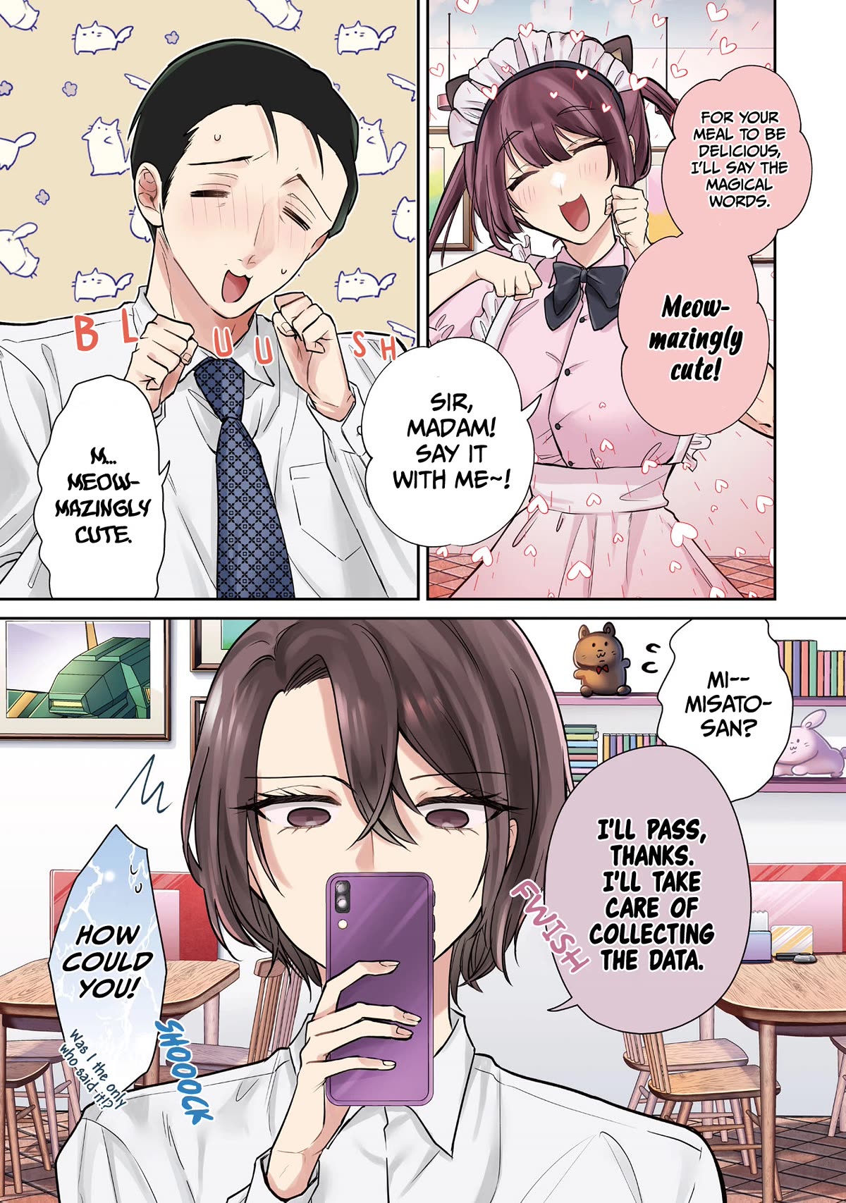 Misato-san is a Bit Cold Towards Her Boss Who Pampers Chapter 5 page 1 - Chapter 5