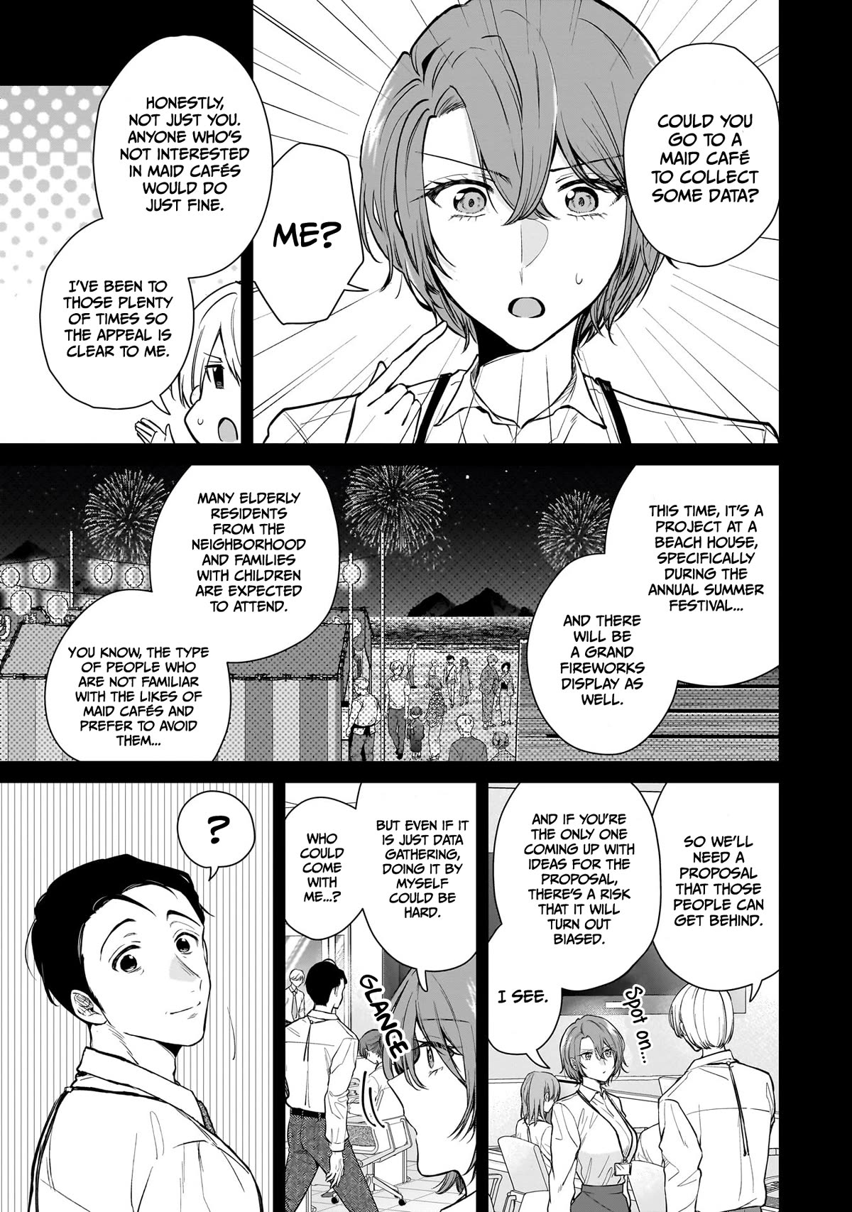 Misato-san is a Bit Cold Towards Her Boss Who Pampers Chapter 5 page 6 - Chapter 5