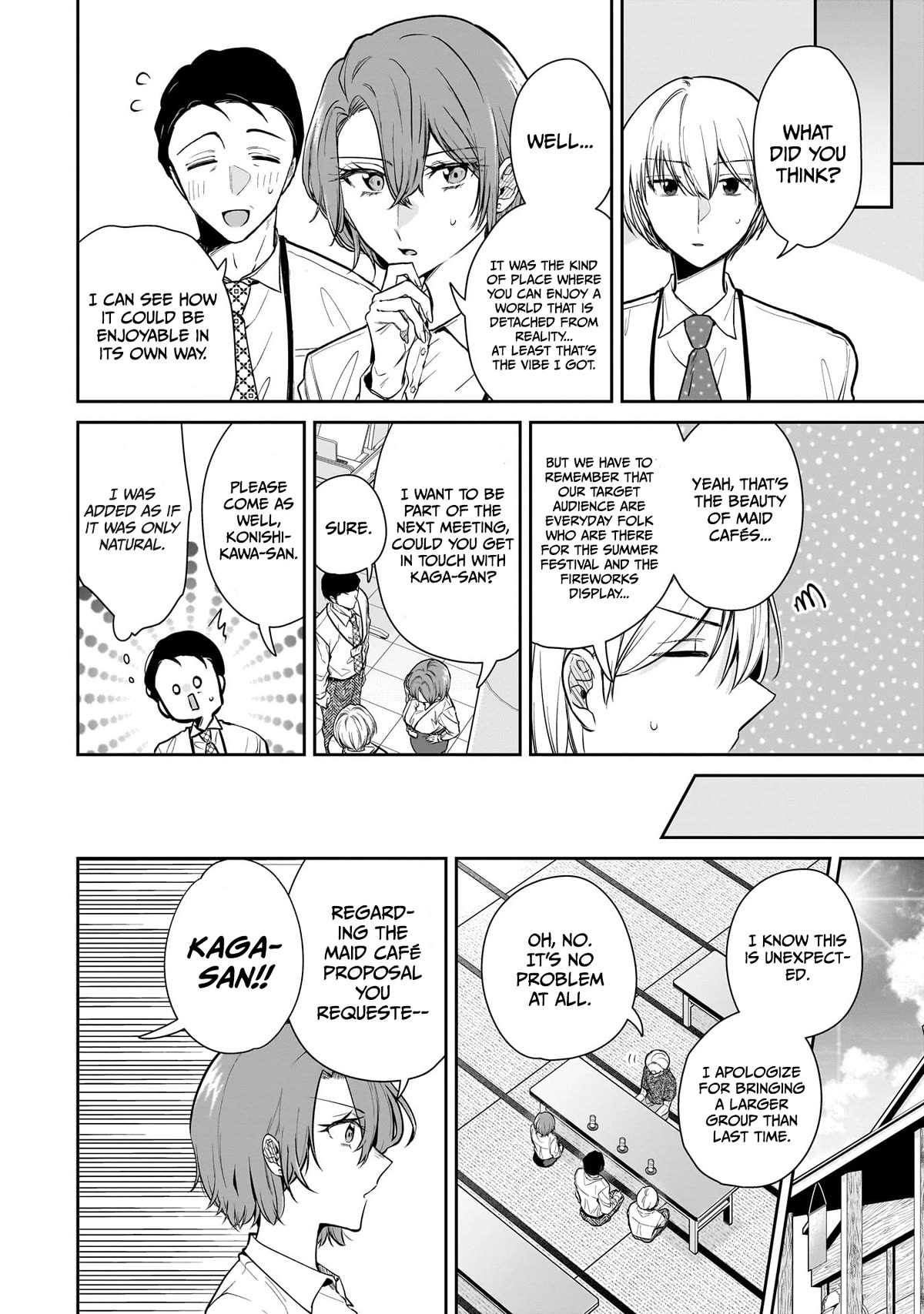 Misato-san is a Bit Cold Towards Her Boss Who Pampers Chapter 5 page 7 - Chapter 5