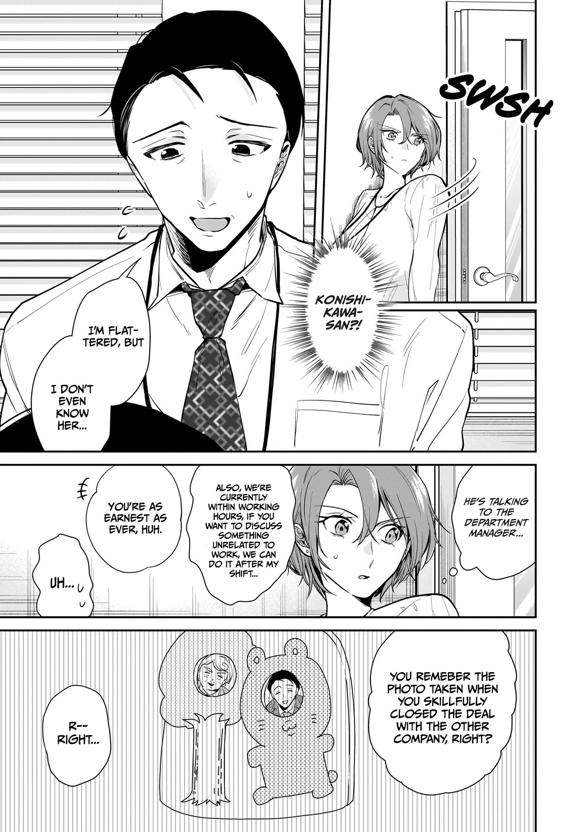 Misato-san is a Bit Cold Towards Her Boss Who Pampers Chapter 6 page 11 - Chapter 6