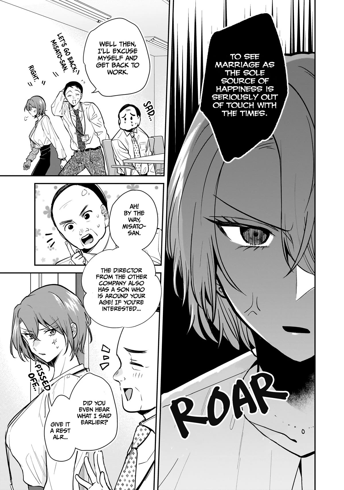 Misato-san is a Bit Cold Towards Her Boss Who Pampers Chapter 6 page 15 - Chapter 6