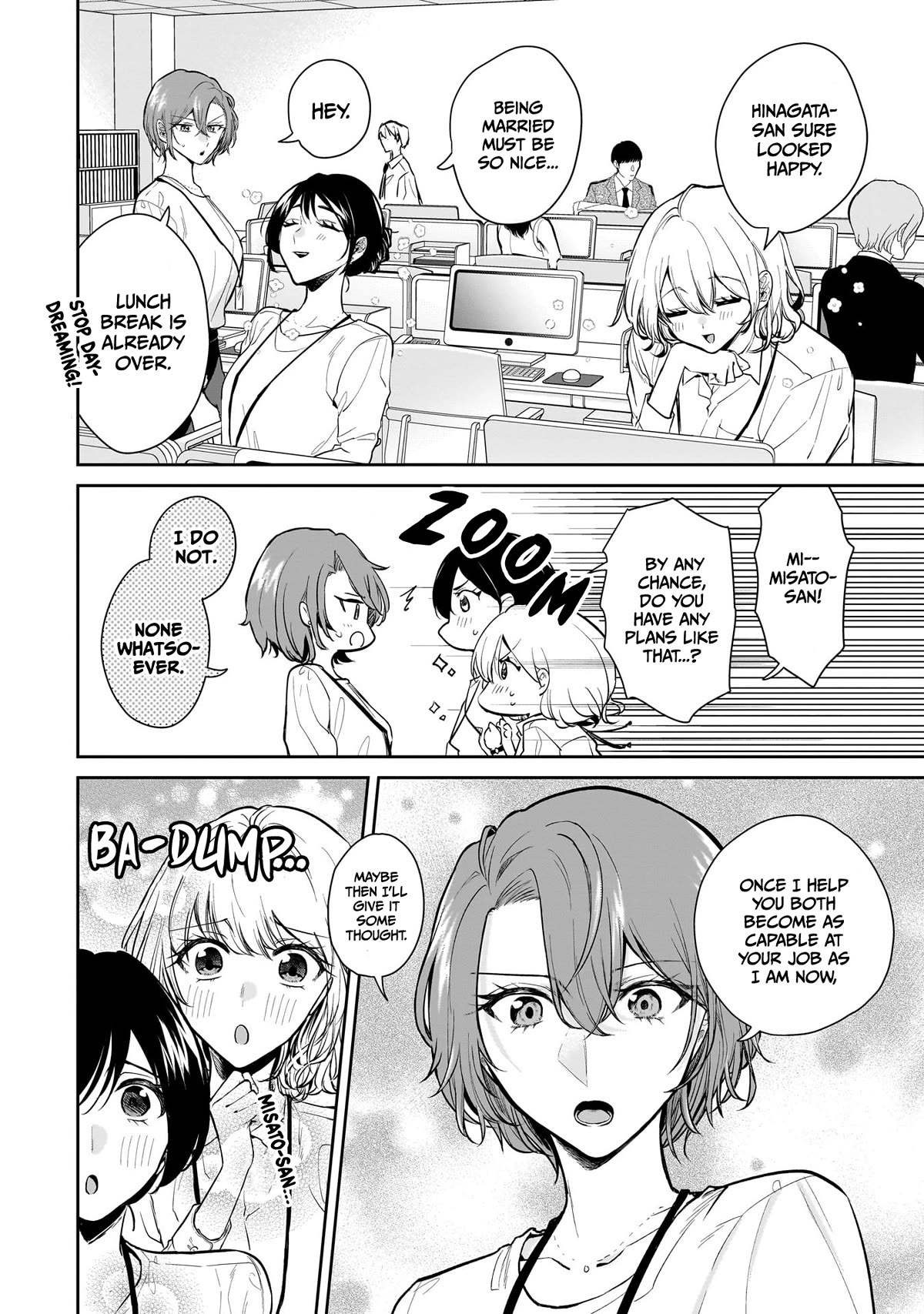 Misato-san is a Bit Cold Towards Her Boss Who Pampers Chapter 6 page 4 - Chapter 6