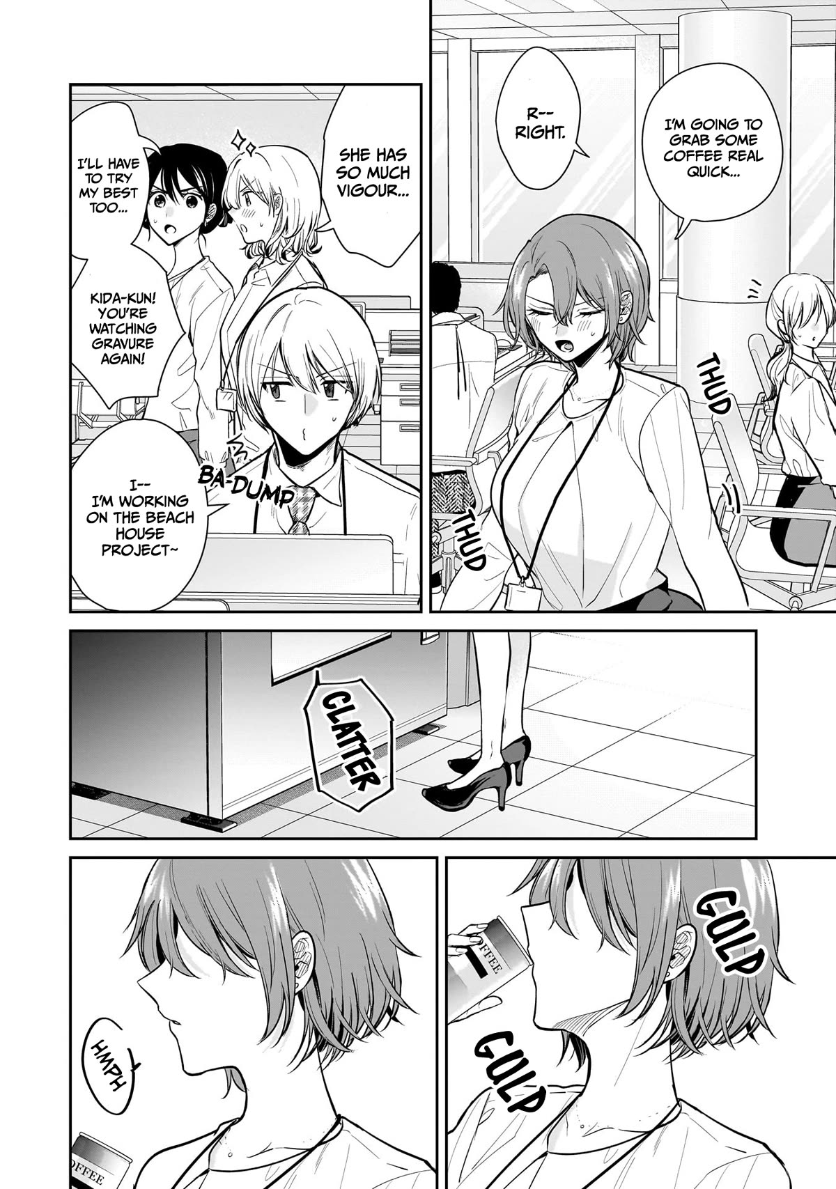 Misato-san is a Bit Cold Towards Her Boss Who Pampers Chapter 6 page 8 - Chapter 6