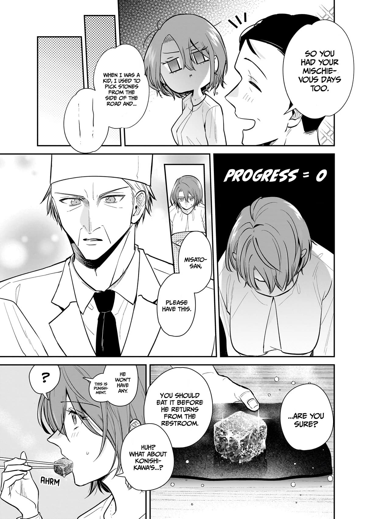 Misato-san is a Bit Cold Towards Her Boss Who Pampers Chapter 7 page 11 - Chapter 7