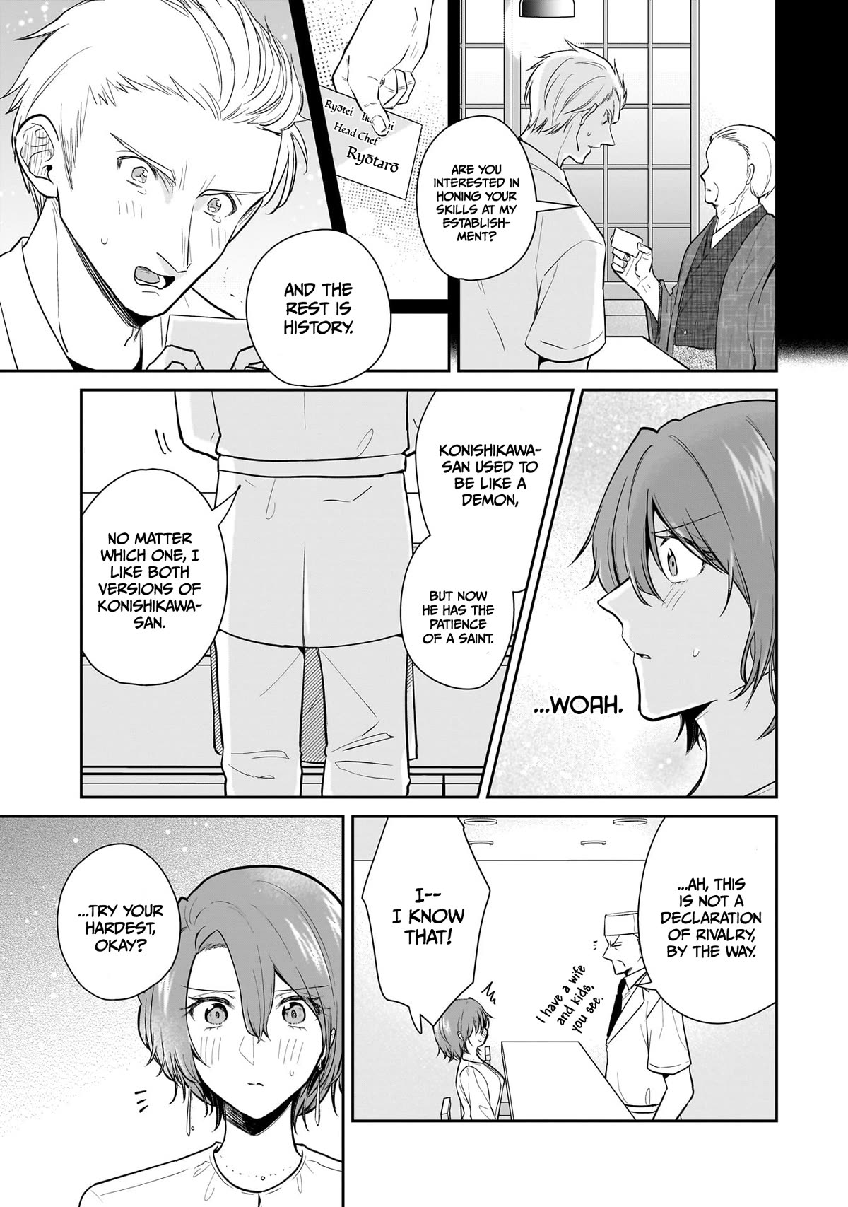 Misato-san is a Bit Cold Towards Her Boss Who Pampers Chapter 7 page 15 - Chapter 7