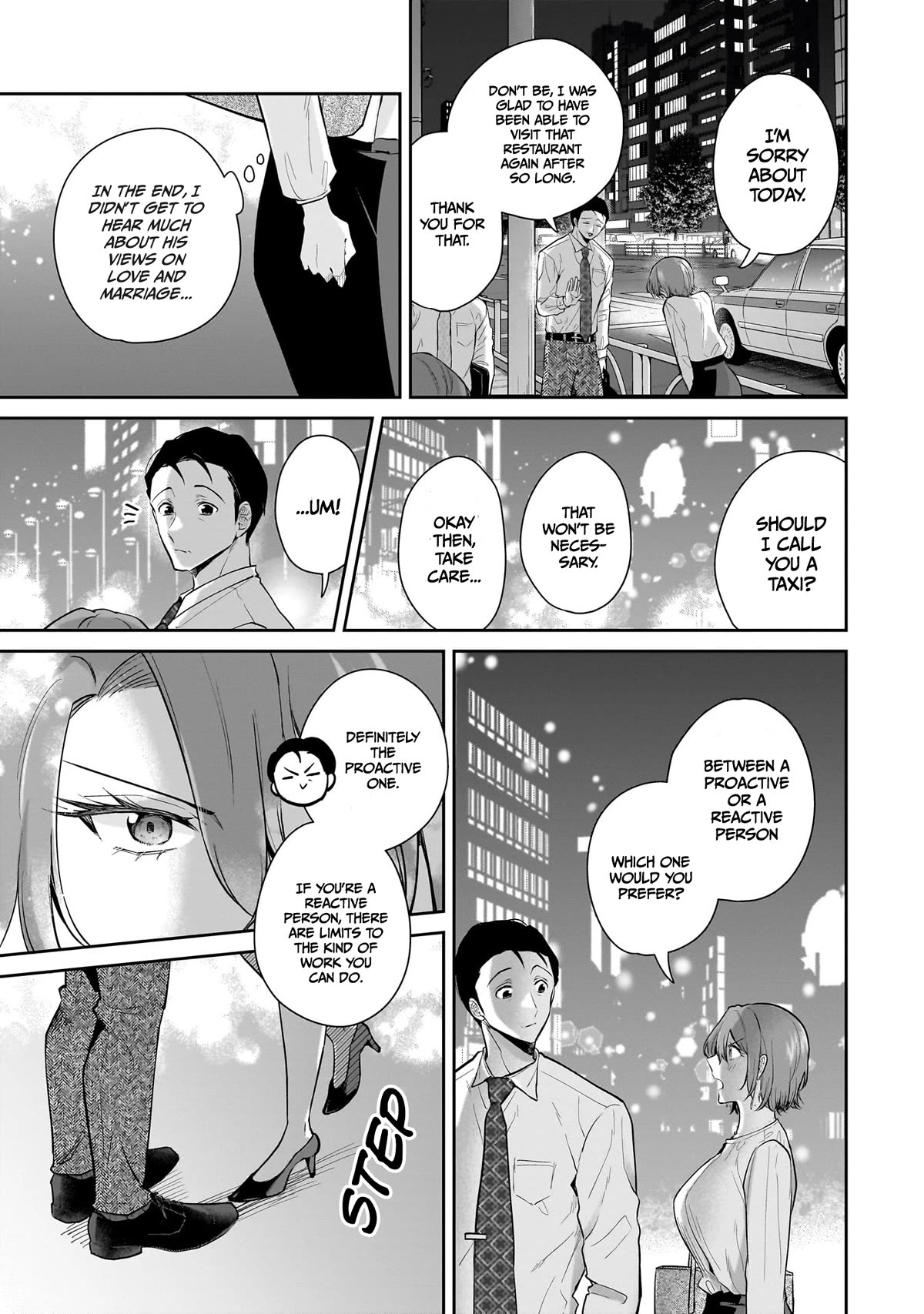 Misato-san is a Bit Cold Towards Her Boss Who Pampers Chapter 7 page 17 - Chapter 7