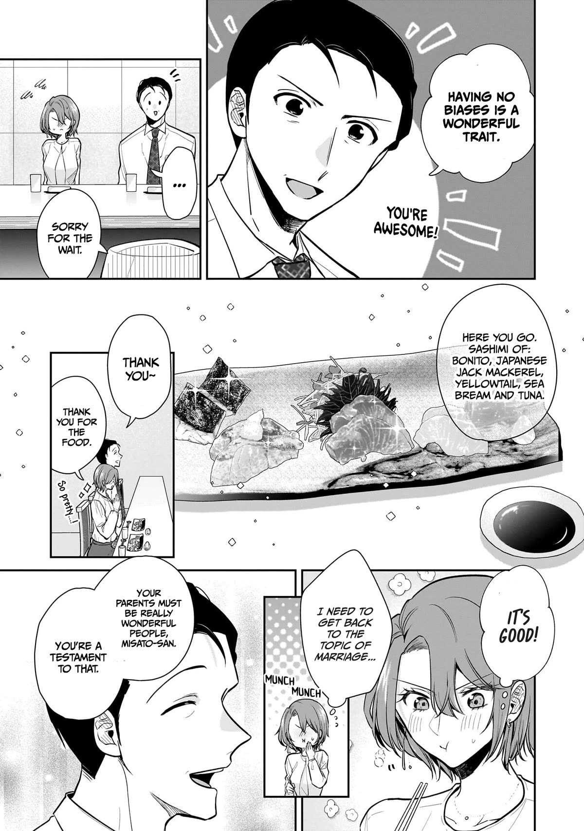 Misato-san is a Bit Cold Towards Her Boss Who Pampers Chapter 7 page 7 - Chapter 7