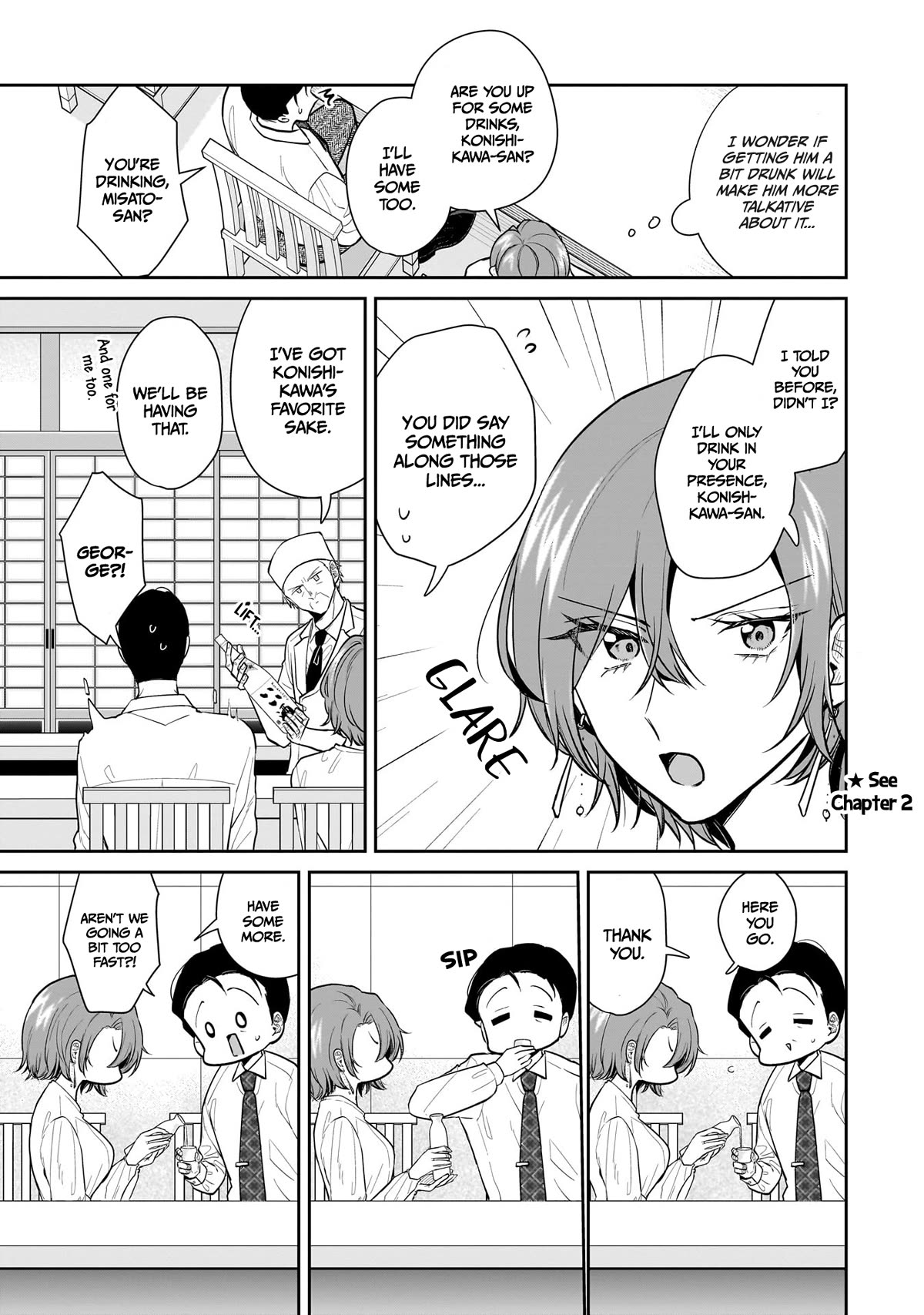 Misato-san is a Bit Cold Towards Her Boss Who Pampers Chapter 7 page 9 - Chapter 7