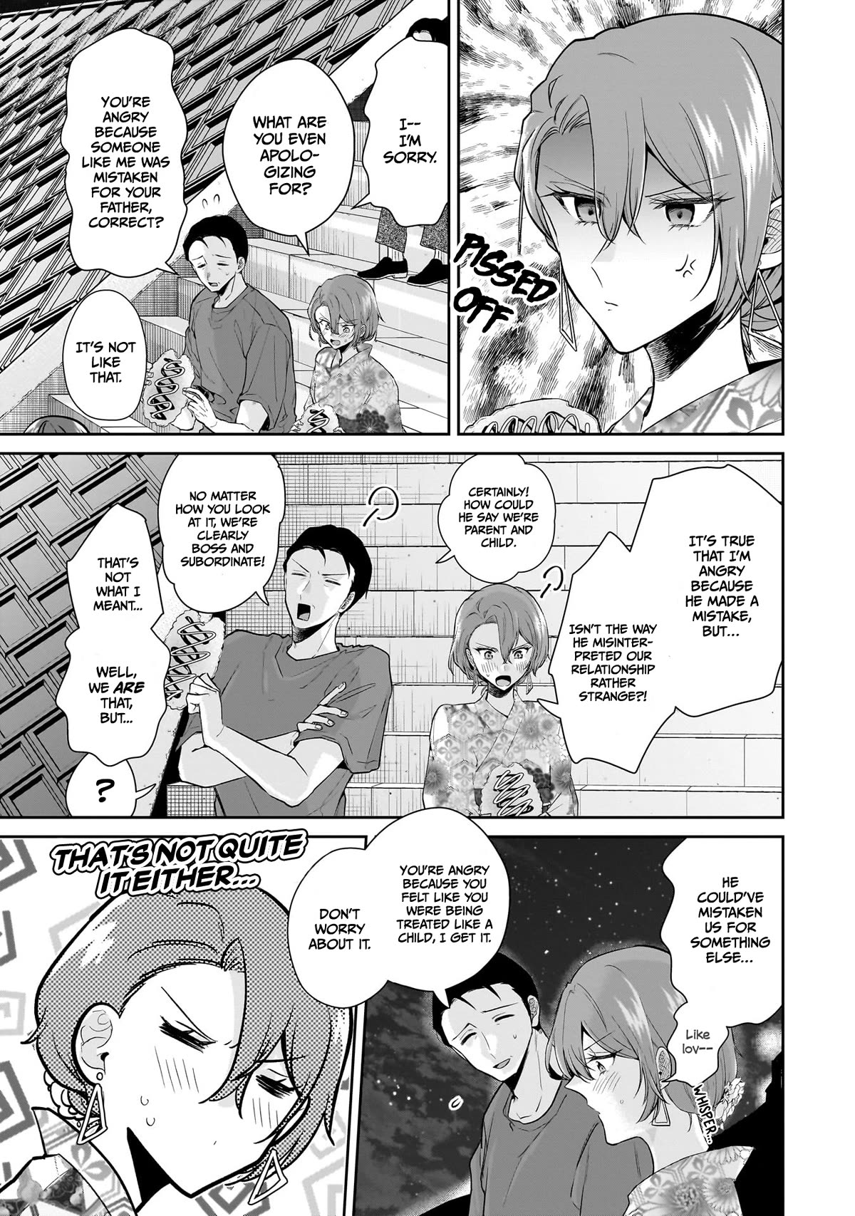 Misato-san is a Bit Cold Towards Her Boss Who Pampers Chapter 8 page 17 - Chapter 8