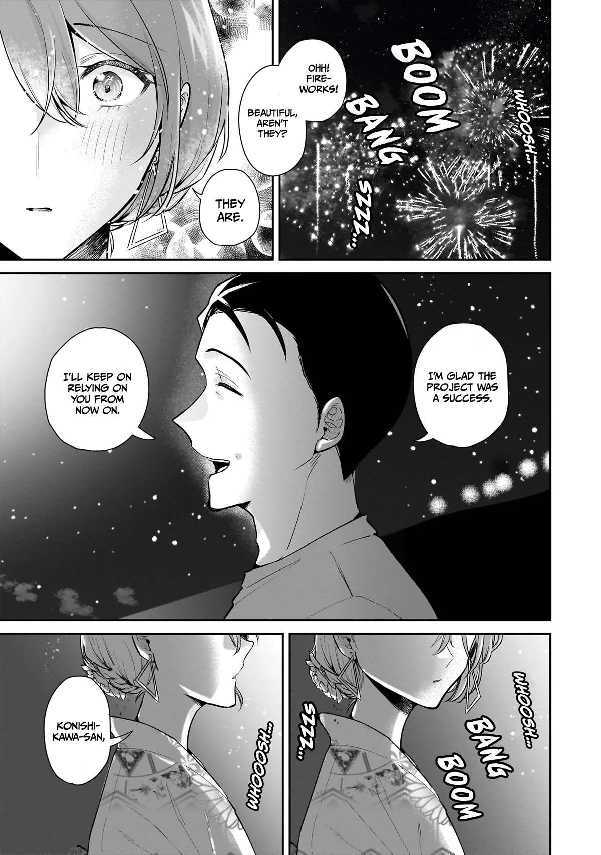 Misato-san is a Bit Cold Towards Her Boss Who Pampers Chapter 8 page 19 - Chapter 8