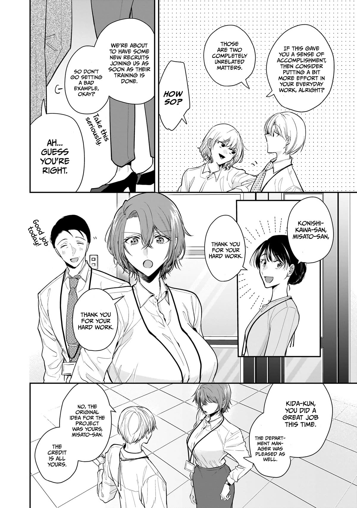 Misato-san is a Bit Cold Towards Her Boss Who Pampers Chapter 9 page 10 - Chapter 9