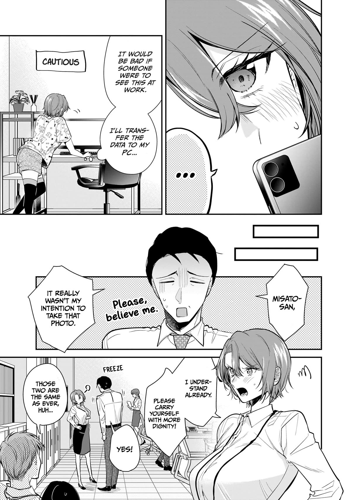 Misato-san is a Bit Cold Towards Her Boss Who Pampers Chapter 9 page 19 - Chapter 9
