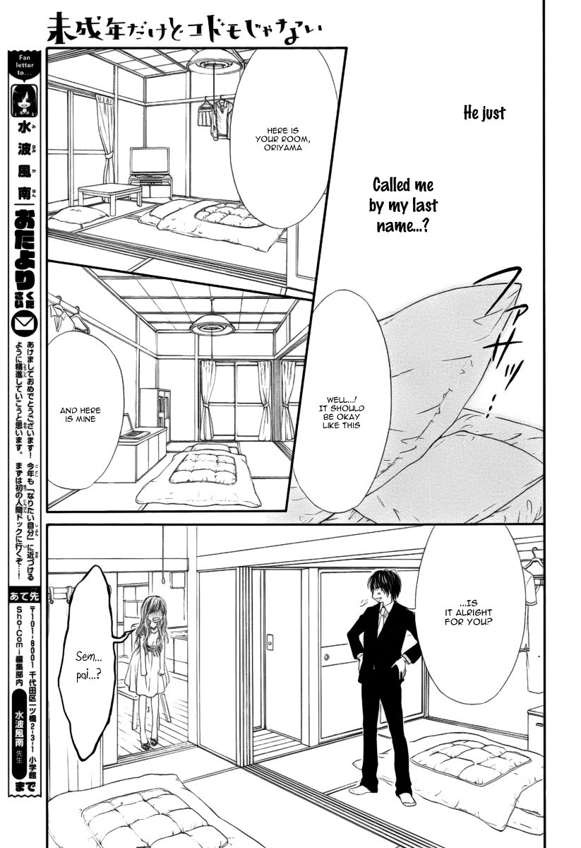 Miseinen dakedo Kodomo ja Nai Chapter 3 page 13 - Chapter 3