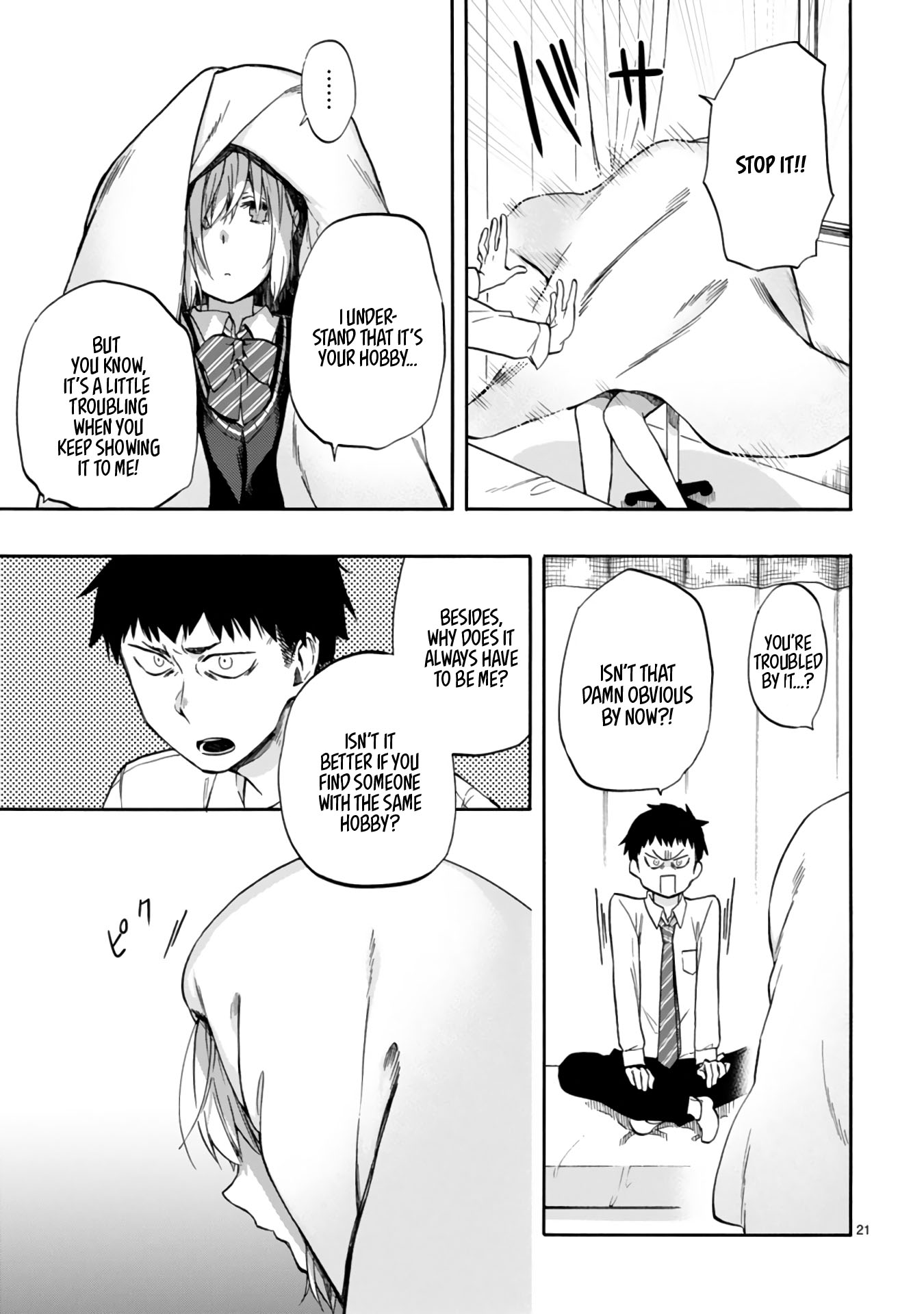 Miseru, Mitsumeru, Futari Dake Chapter 1 page 21 - Chapter 1