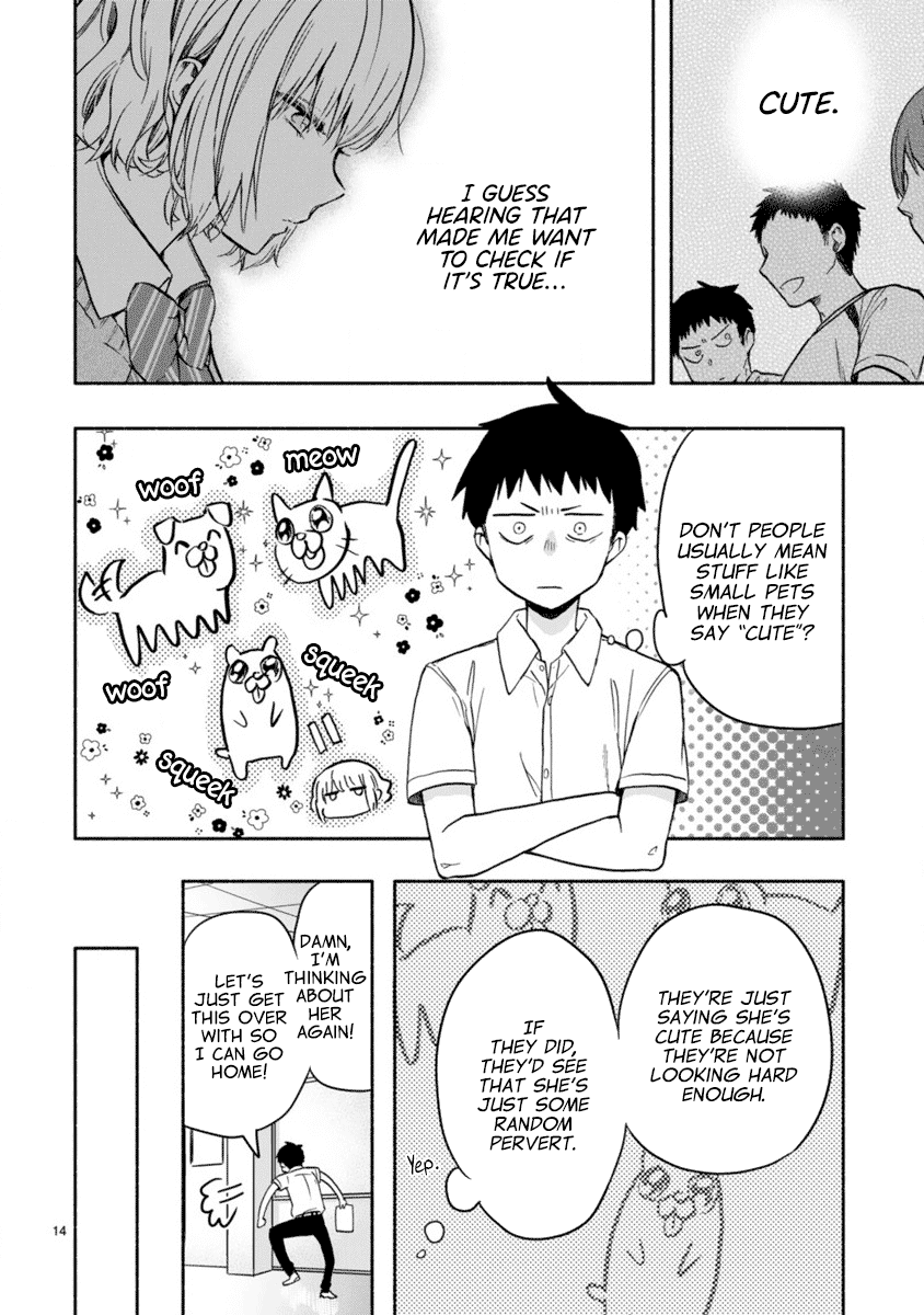 Miseru, Mitsumeru, Futari Dake Chapter 2 page 14 - Chapter 2