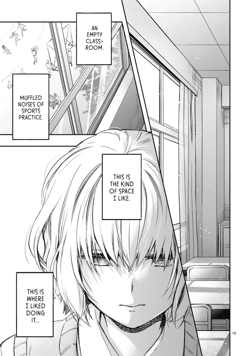 Miseru, Mitsumeru, Futari Dake Chapter 2 page 15 - Chapter 2