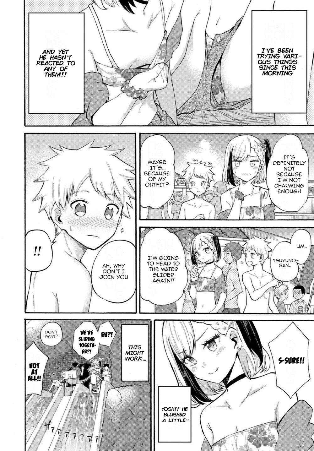 Misetagari no Tsuyuno-chan Chapter 14 page 8 - Chapter 14: I don’t mind looking for the weak point though?