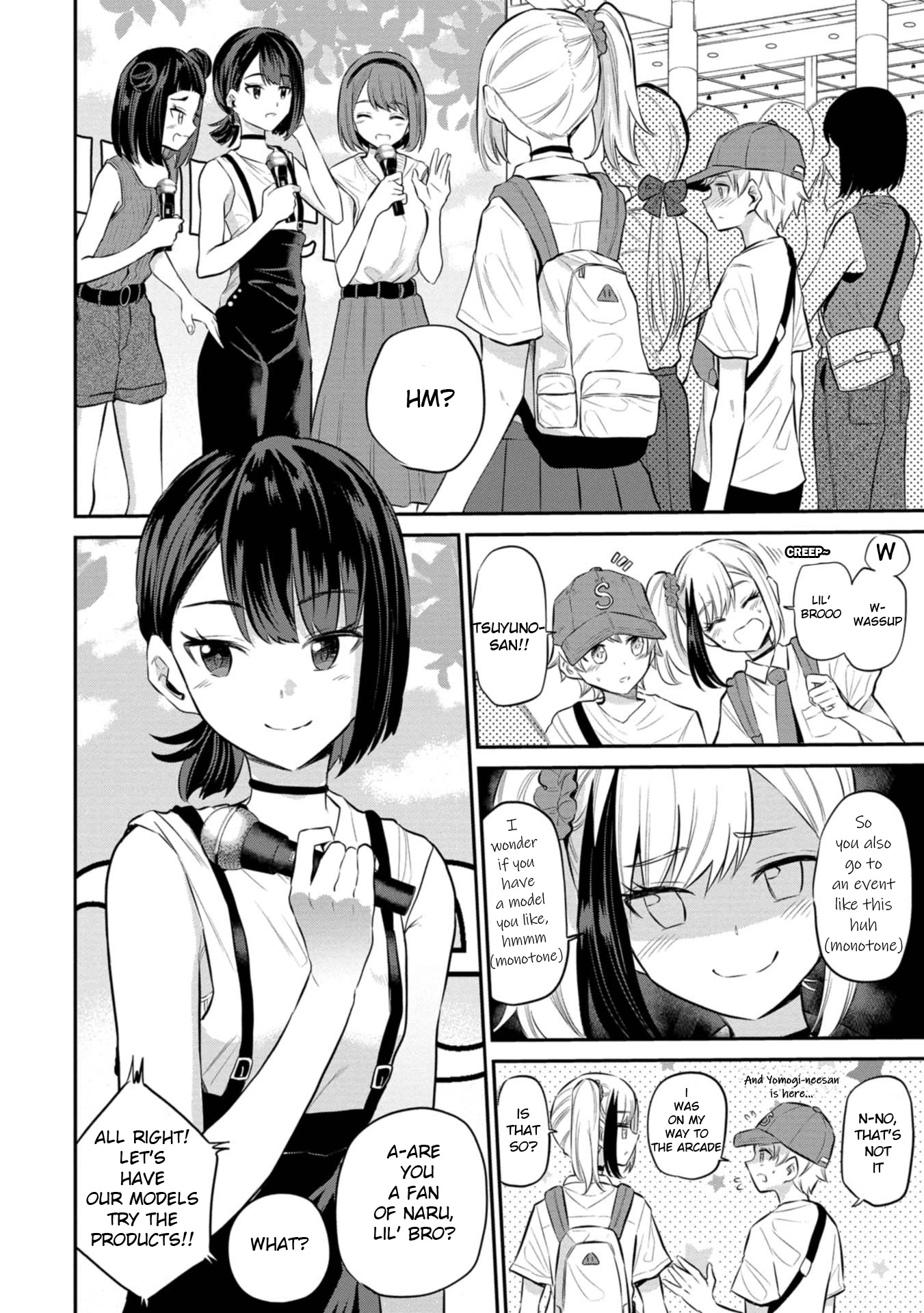 Misetagari no Tsuyuno-chan Chapter 22 page 6 - Chapter 22: I Don't Care if You Look at Other Girls' Pits