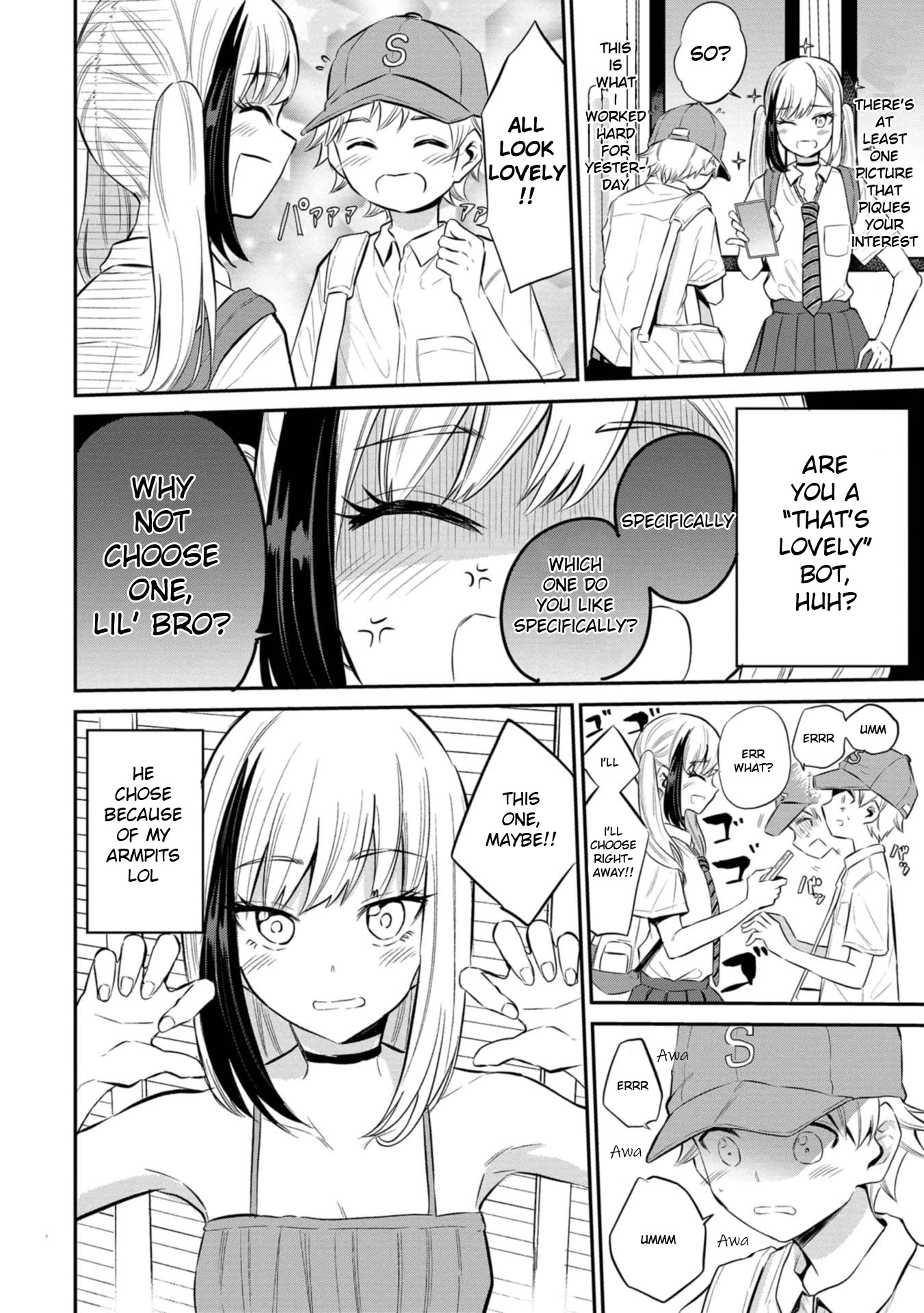 Misetagari no Tsuyuno-chan Chapter 24.5 page 3 - Chapter 24.5: I Want You to Choose a Hairstyle That Strikes Your Heart