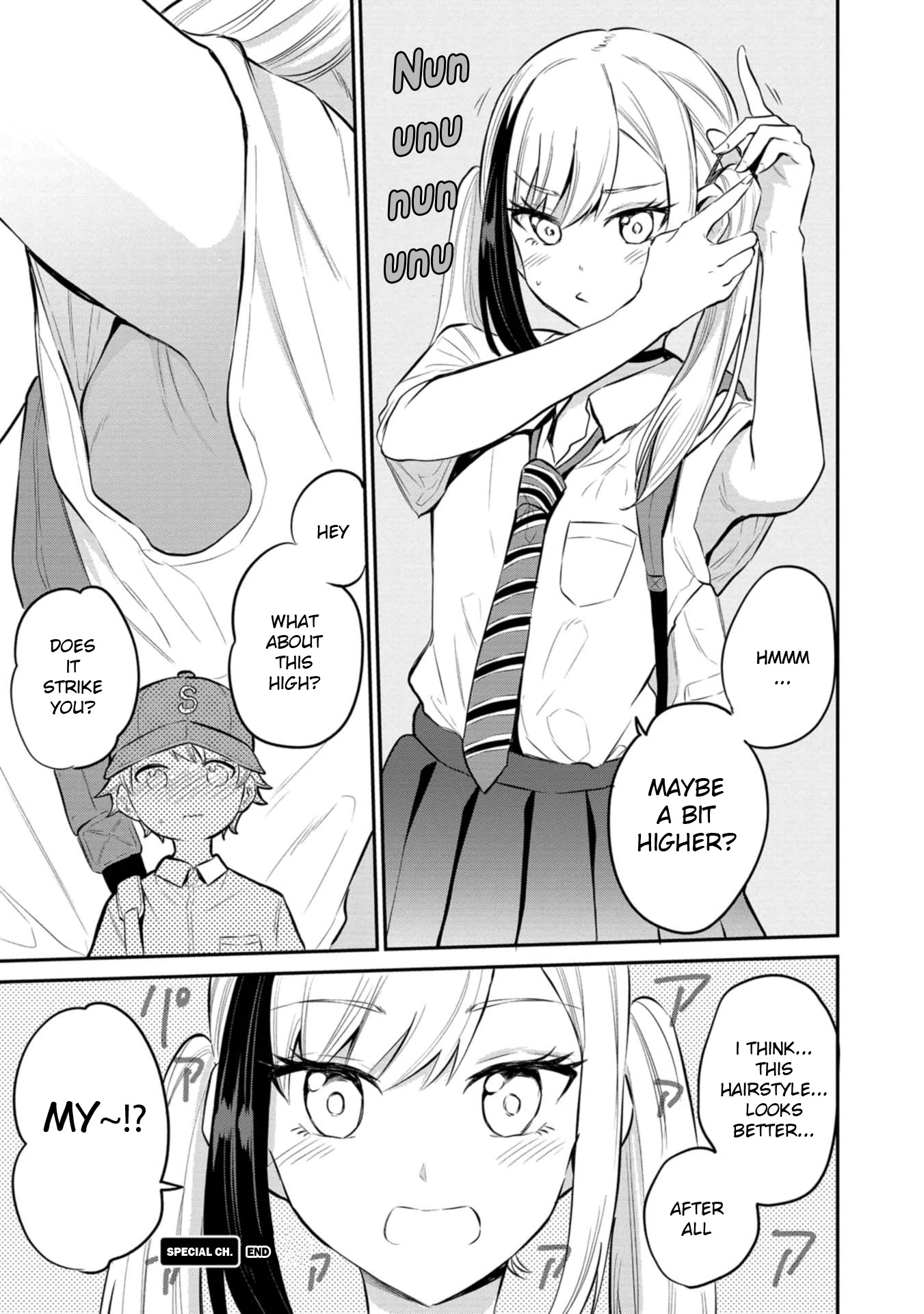Misetagari no Tsuyuno-chan Chapter 24.5 page 4 - Chapter 24.5: I Want You to Choose a Hairstyle That Strikes Your Heart