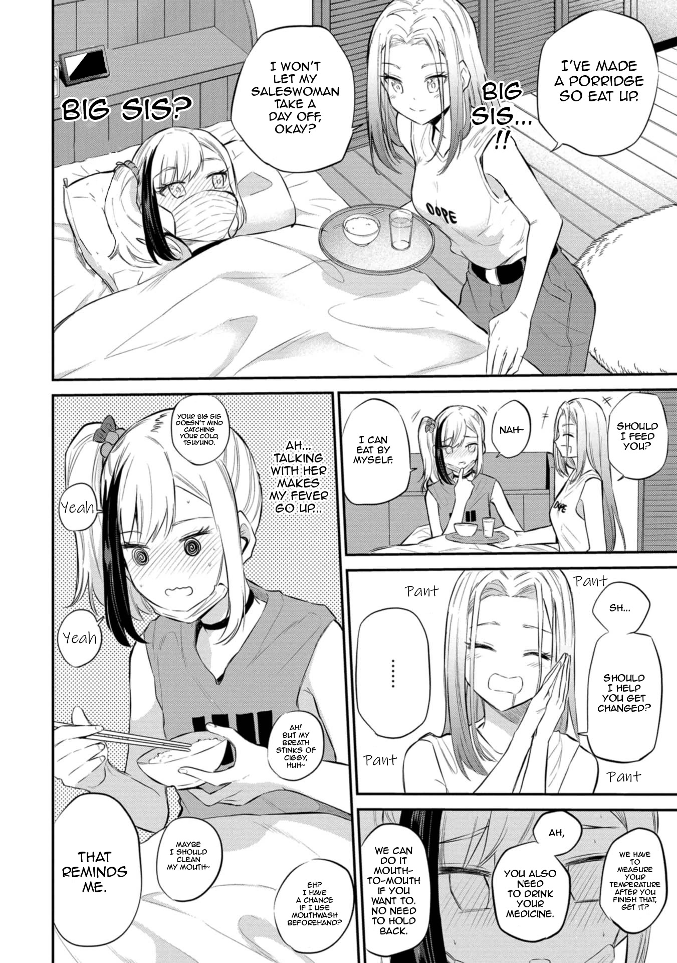Misetagari no Tsuyuno-chan Chapter 27 page 6 - Chapter 27: I Don't Mind Letting You Take Care of Me.