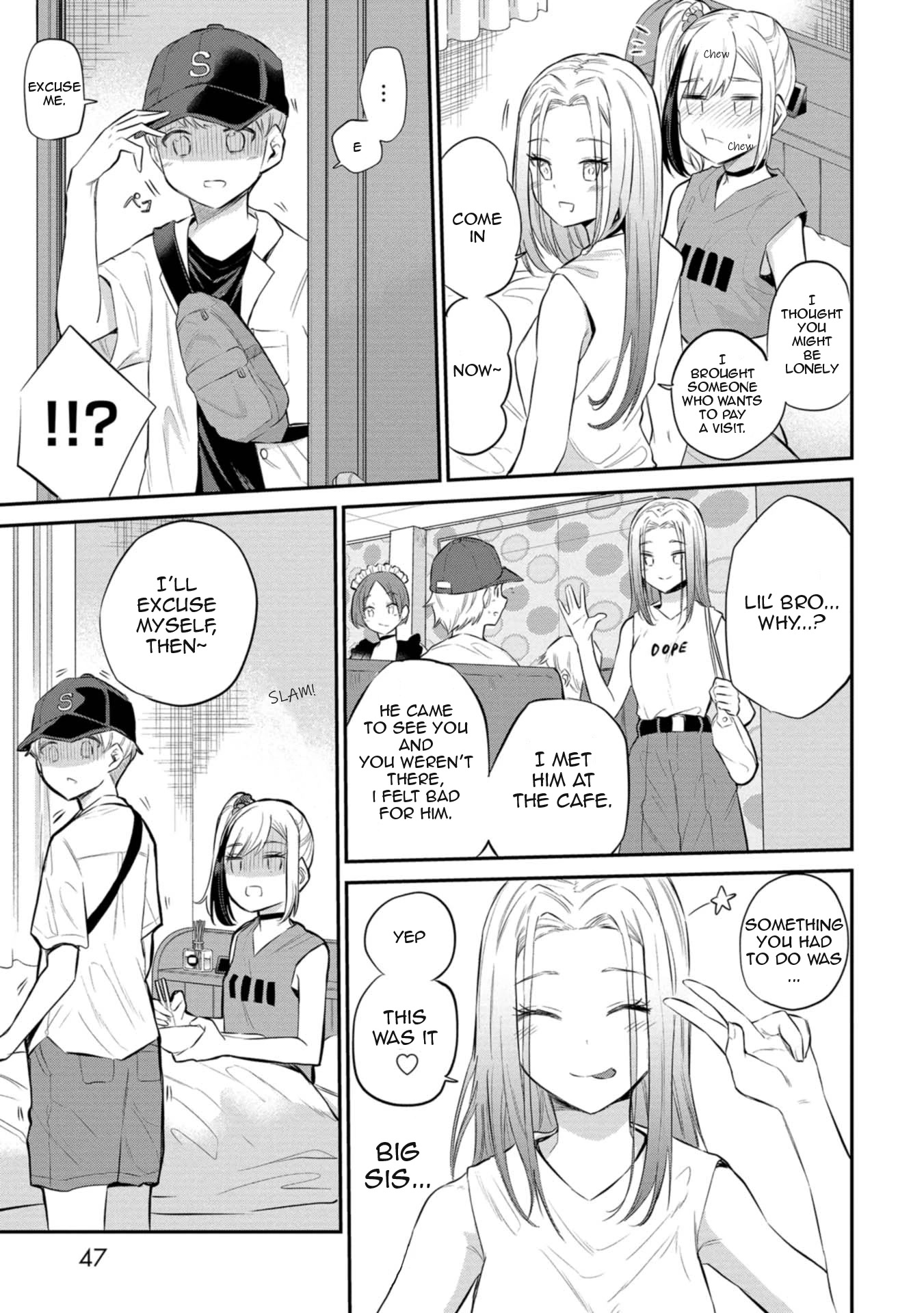 Misetagari no Tsuyuno-chan Chapter 27 page 7 - Chapter 27: I Don't Mind Letting You Take Care of Me.