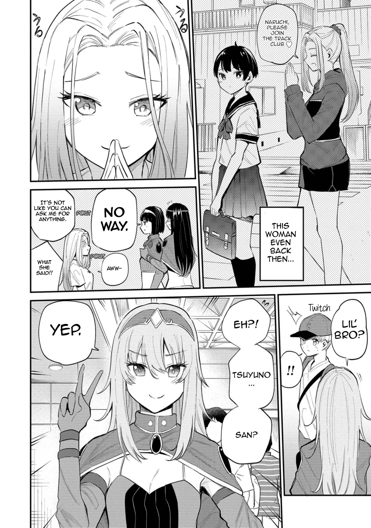 Misetagari no Tsuyuno-chan Chapter 29 page 14 - Chapter 29: It's the Day of the Event