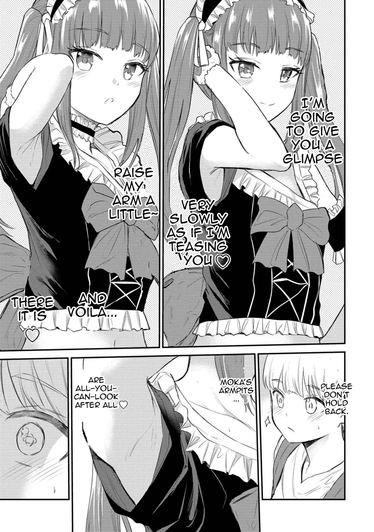 Misetagari no Tsuyuno-chan Chapter 30 page 11 - Chapter 30: Armpits Are Not Lewd!