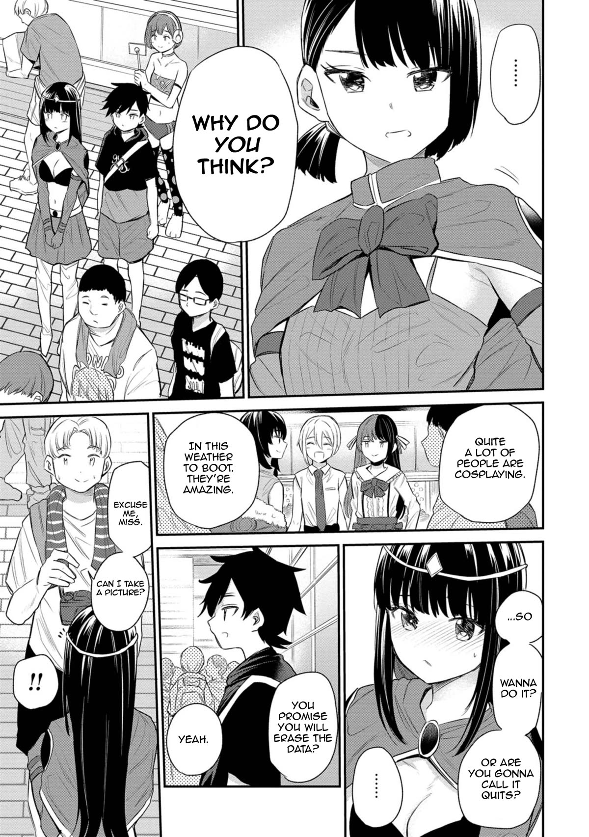Misetagari no Tsuyuno-chan Chapter 30 page 13 - Chapter 30: Armpits Are Not Lewd!