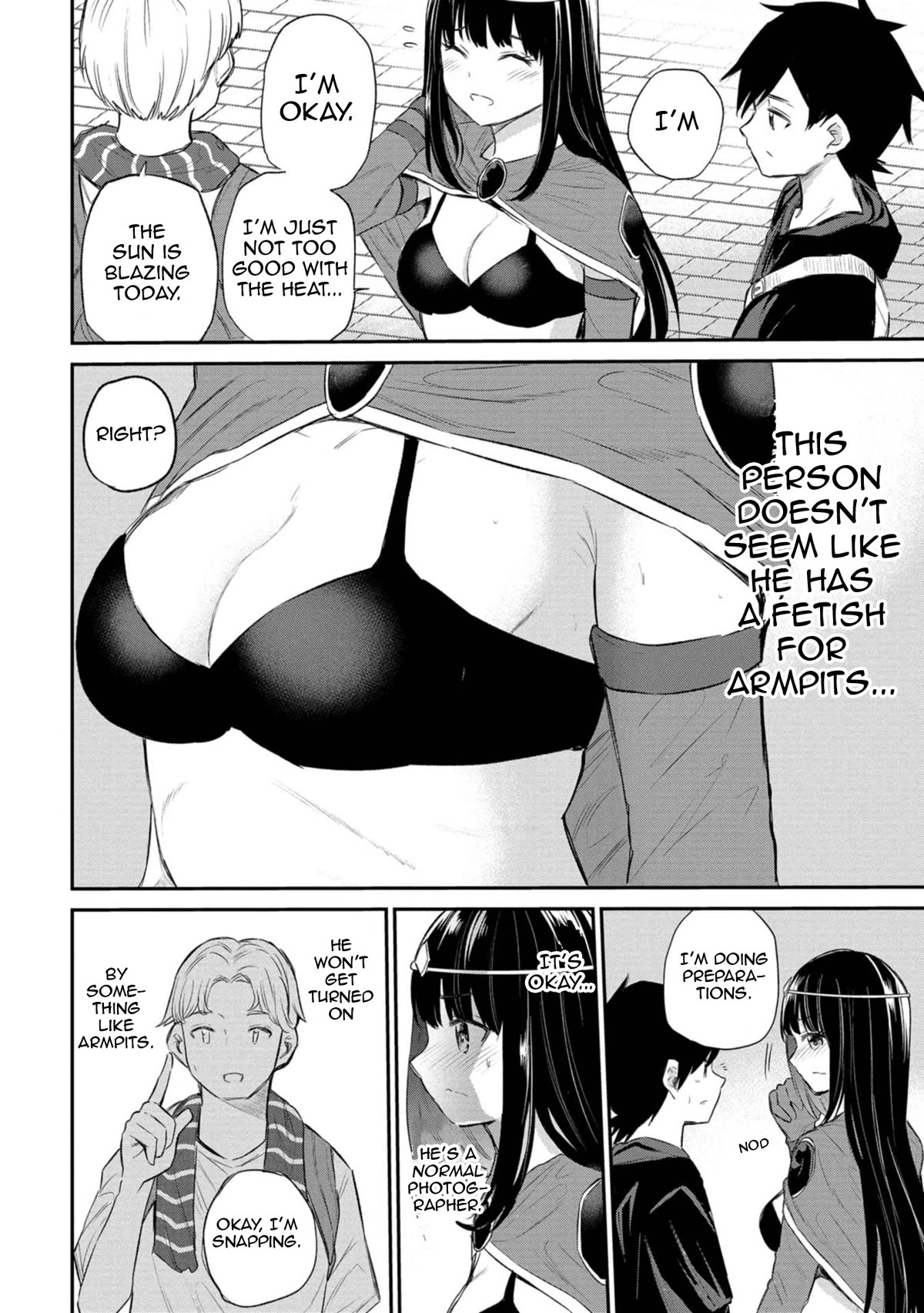 Misetagari no Tsuyuno-chan Chapter 30 page 16 - Chapter 30: Armpits Are Not Lewd!