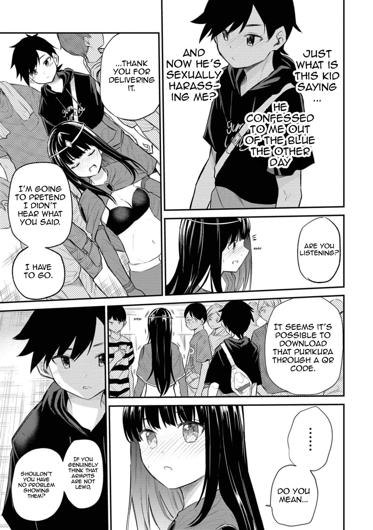 Misetagari no Tsuyuno-chan Chapter 30 page 3 - Chapter 30: Armpits Are Not Lewd!