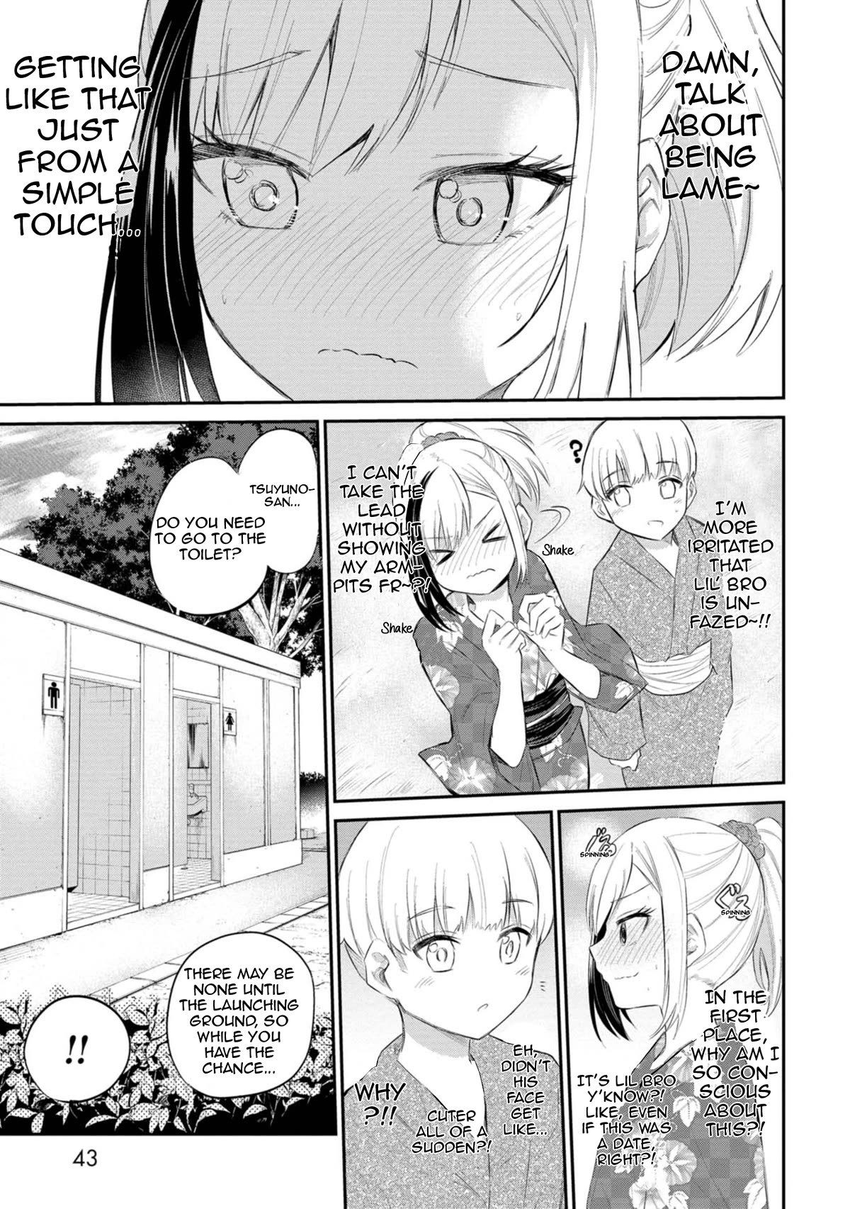 Misetagari no Tsuyuno-chan Chapter 34 page 19 - Chapter 34: I Don't Mind Watching the Fireworks with You, Y'know?
