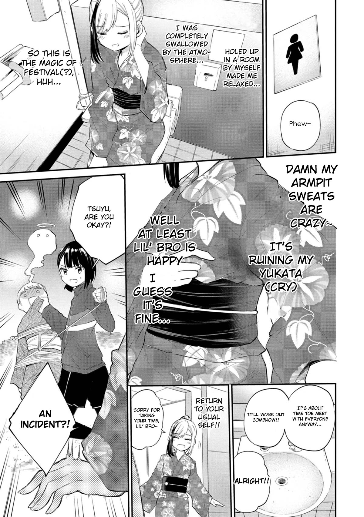 Misetagari no Tsuyuno-chan Chapter 35 page 3 - Chapter 35: I Just Wanted to Watch the Fireworks , Y'know?