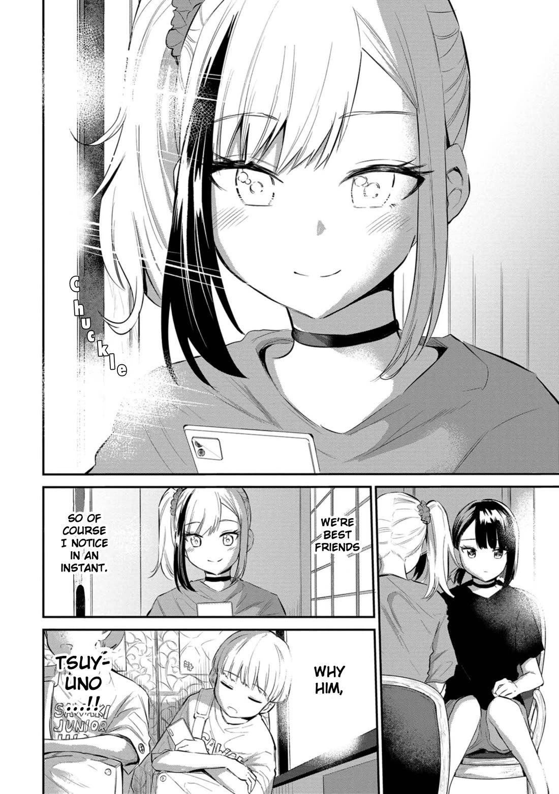 Misetagari no Tsuyuno-chan Chapter 37 page 20 - Chapter 37: I Want to Blow My Worries Away, Okay?