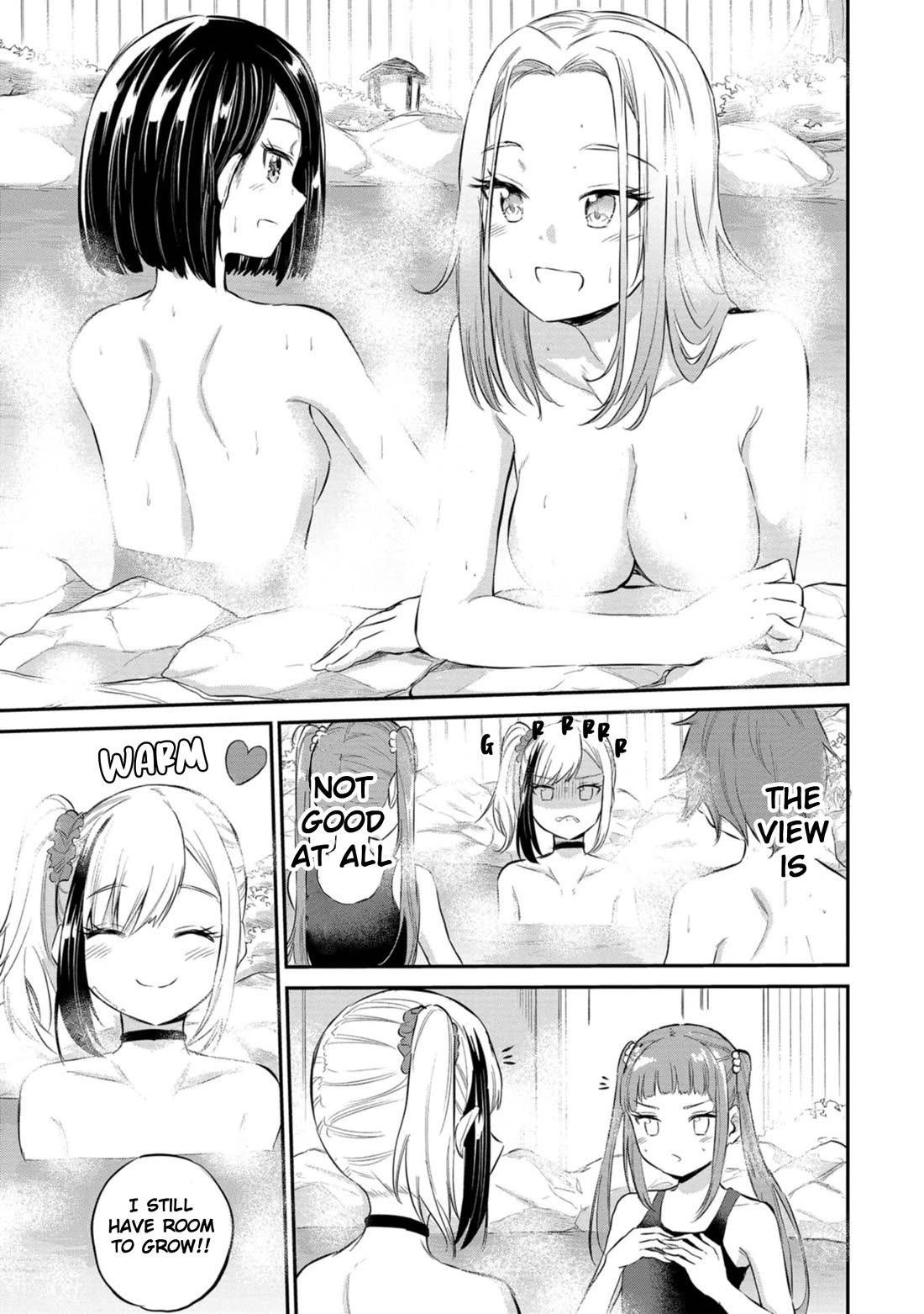 Misetagari no Tsuyuno-chan Chapter 37 page 9 - Chapter 37: I Want to Blow My Worries Away, Okay?