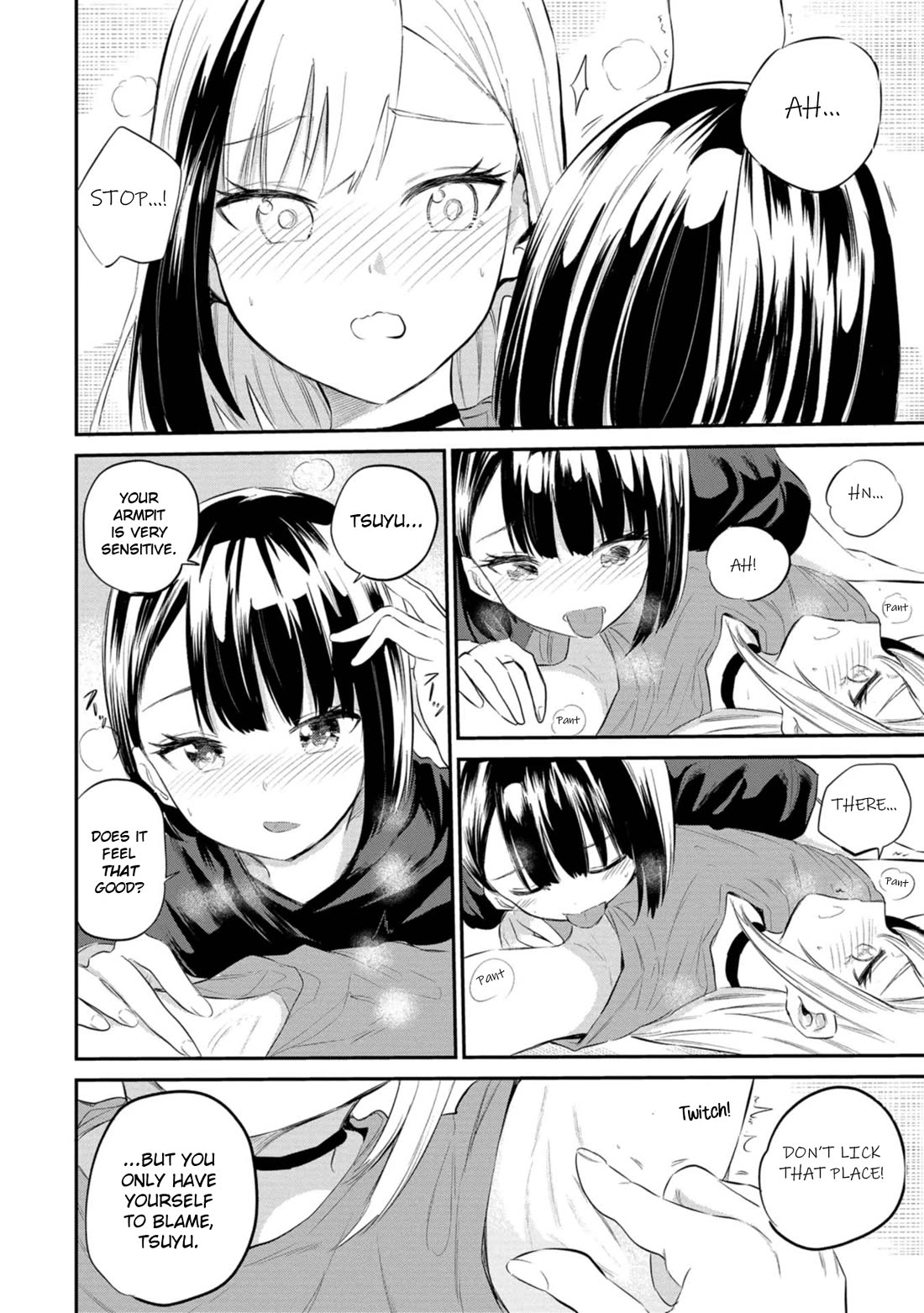 Misetagari no Tsuyuno-chan Chapter 38 page 14 - Chapter 38: Tsuyu's Armpits are Mine