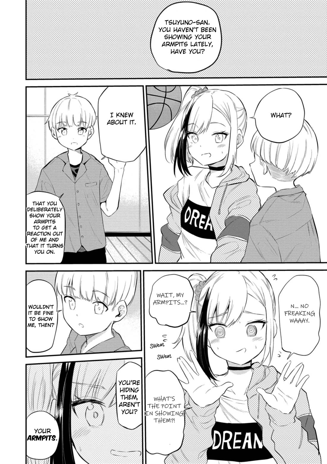 Misetagari no Tsuyuno-chan Chapter 38 page 2 - Chapter 38: Tsuyu's Armpits are Mine