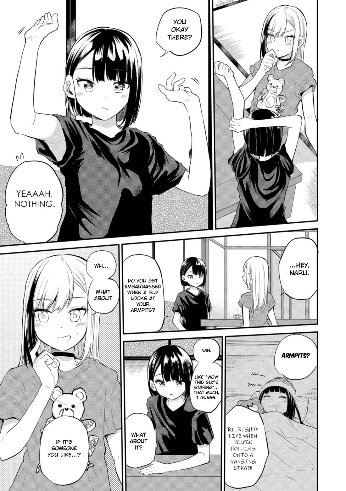 Misetagari no Tsuyuno-chan Chapter 38 page 7 - Chapter 38: Tsuyu's Armpits are Mine