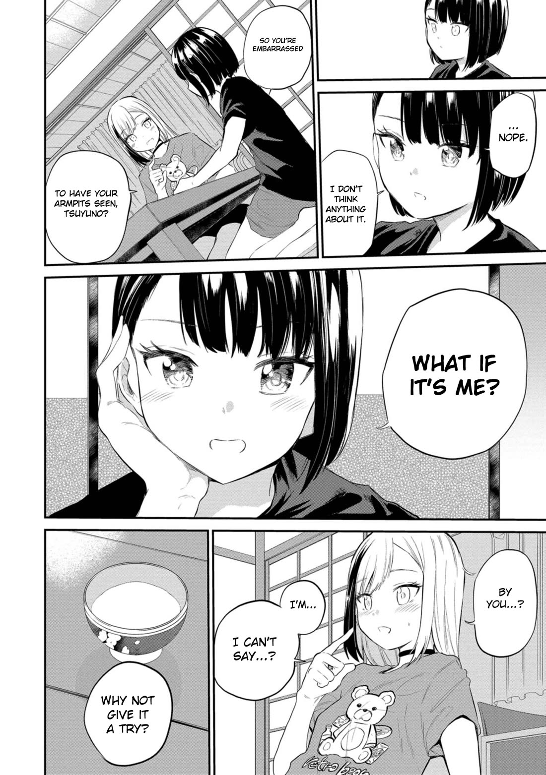 Misetagari no Tsuyuno-chan Chapter 38 page 8 - Chapter 38: Tsuyu's Armpits are Mine
