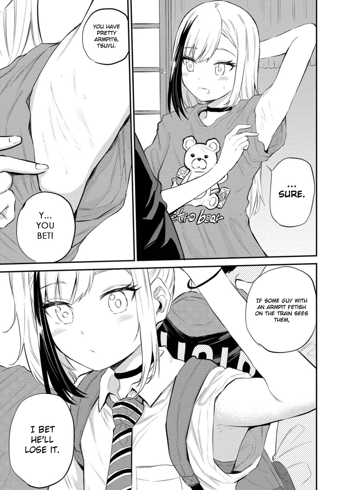 Misetagari no Tsuyuno-chan Chapter 38 page 9 - Chapter 38: Tsuyu's Armpits are Mine